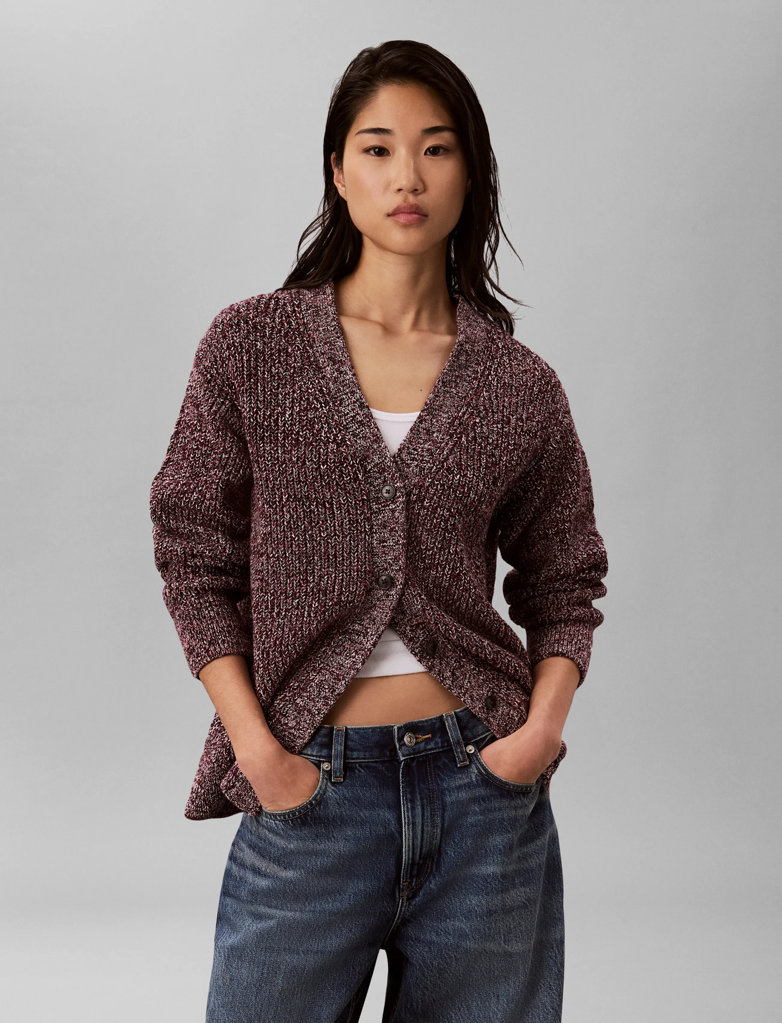 Chunky Cotton Mouline Cardigan 3