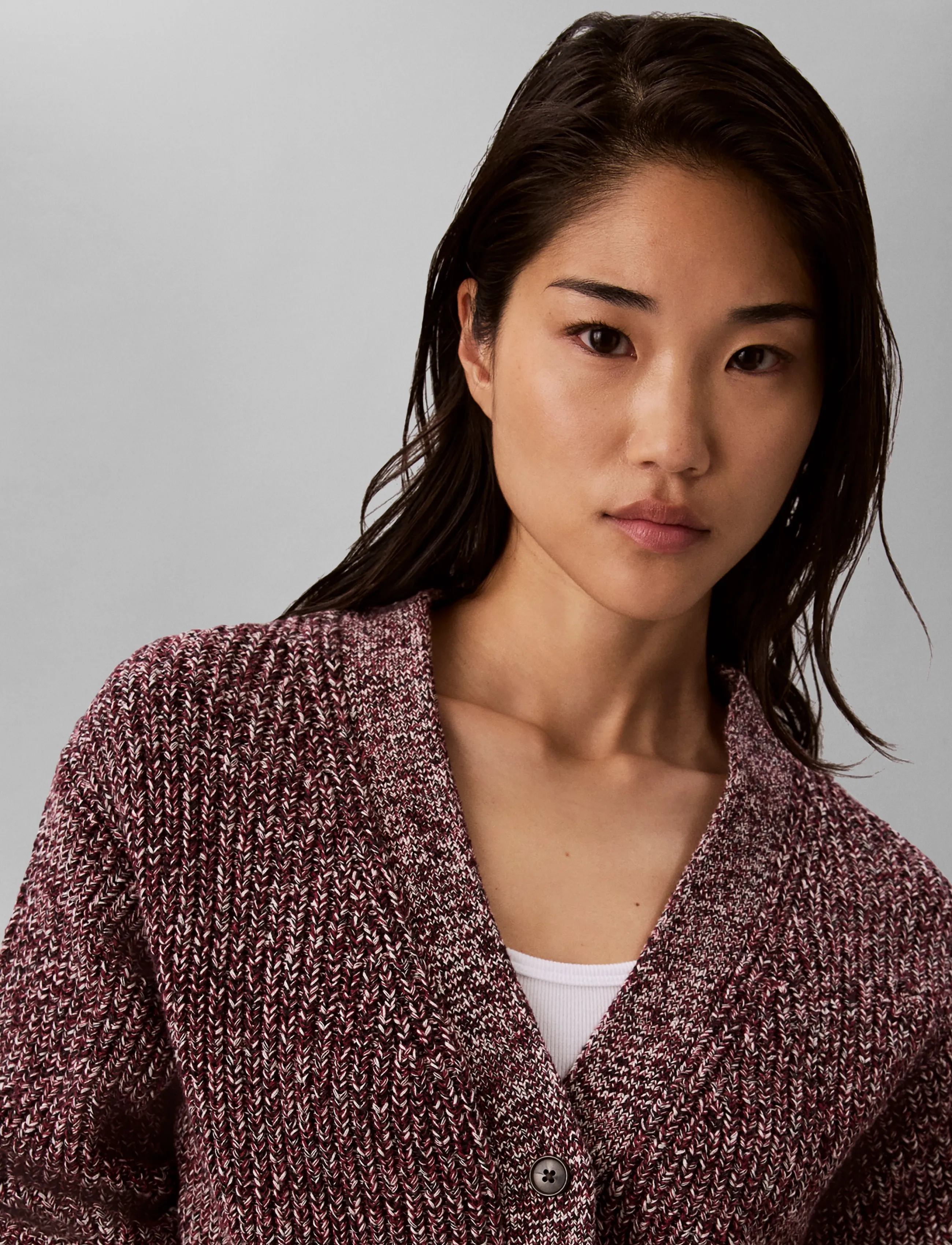 Chunky Cotton Mouline Cardigan 4