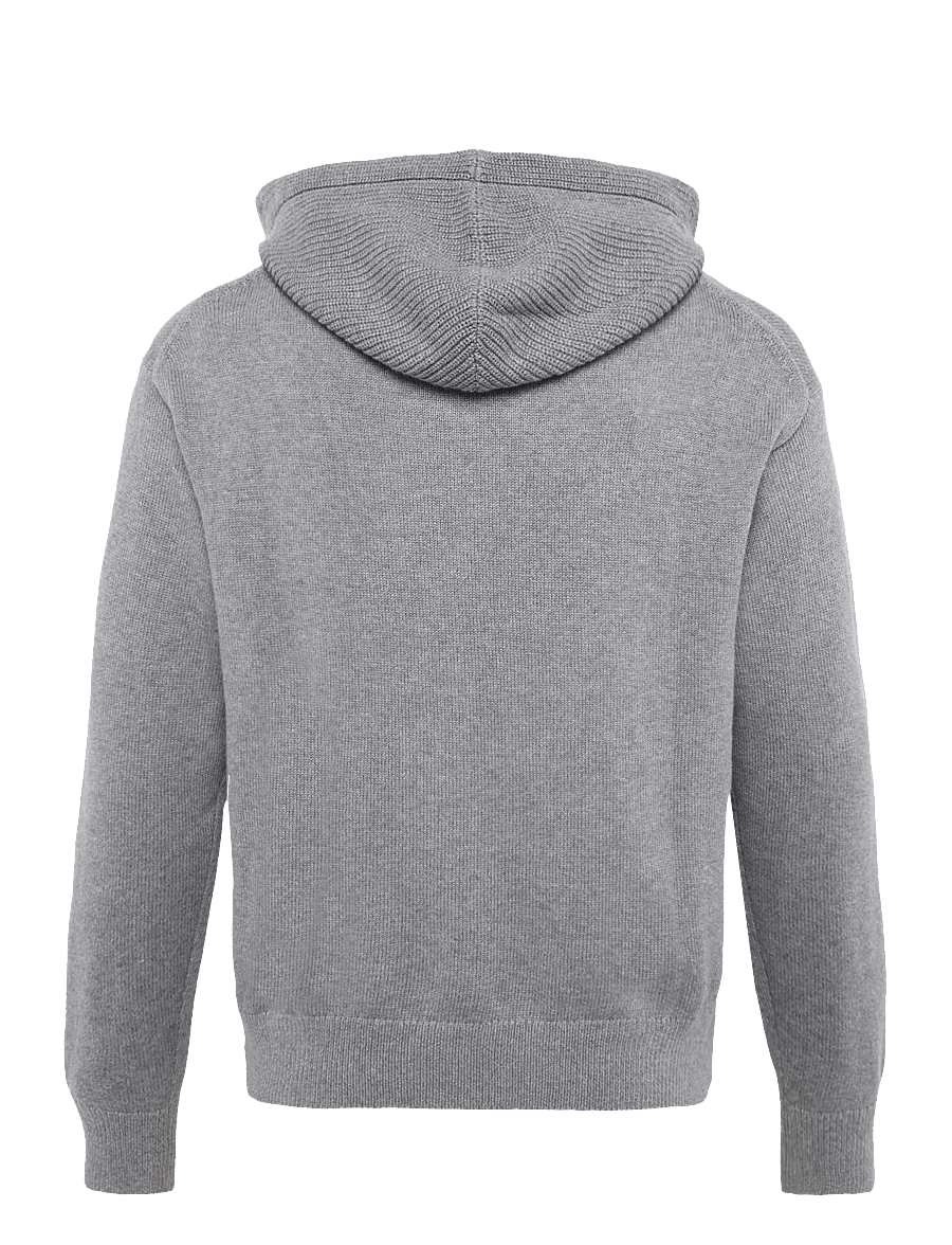 Calvin Klein Jeans - CHUNKY COTTON QZ HOODIE - hoodies - b30 grey heather - 2