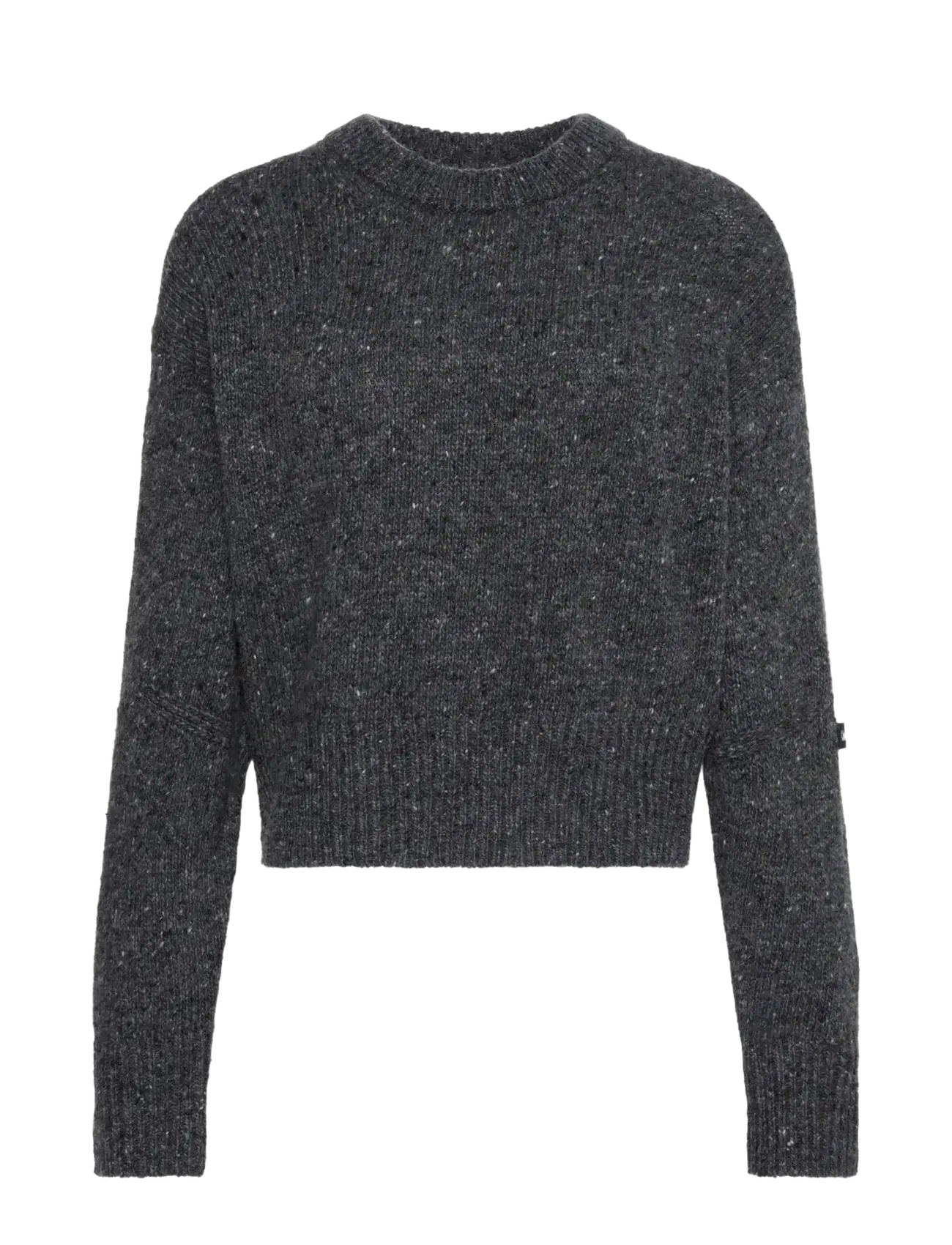 Calvin Klein Jeans - DONEGAL CREWNECK - striktrøjer - gunmetal - 1