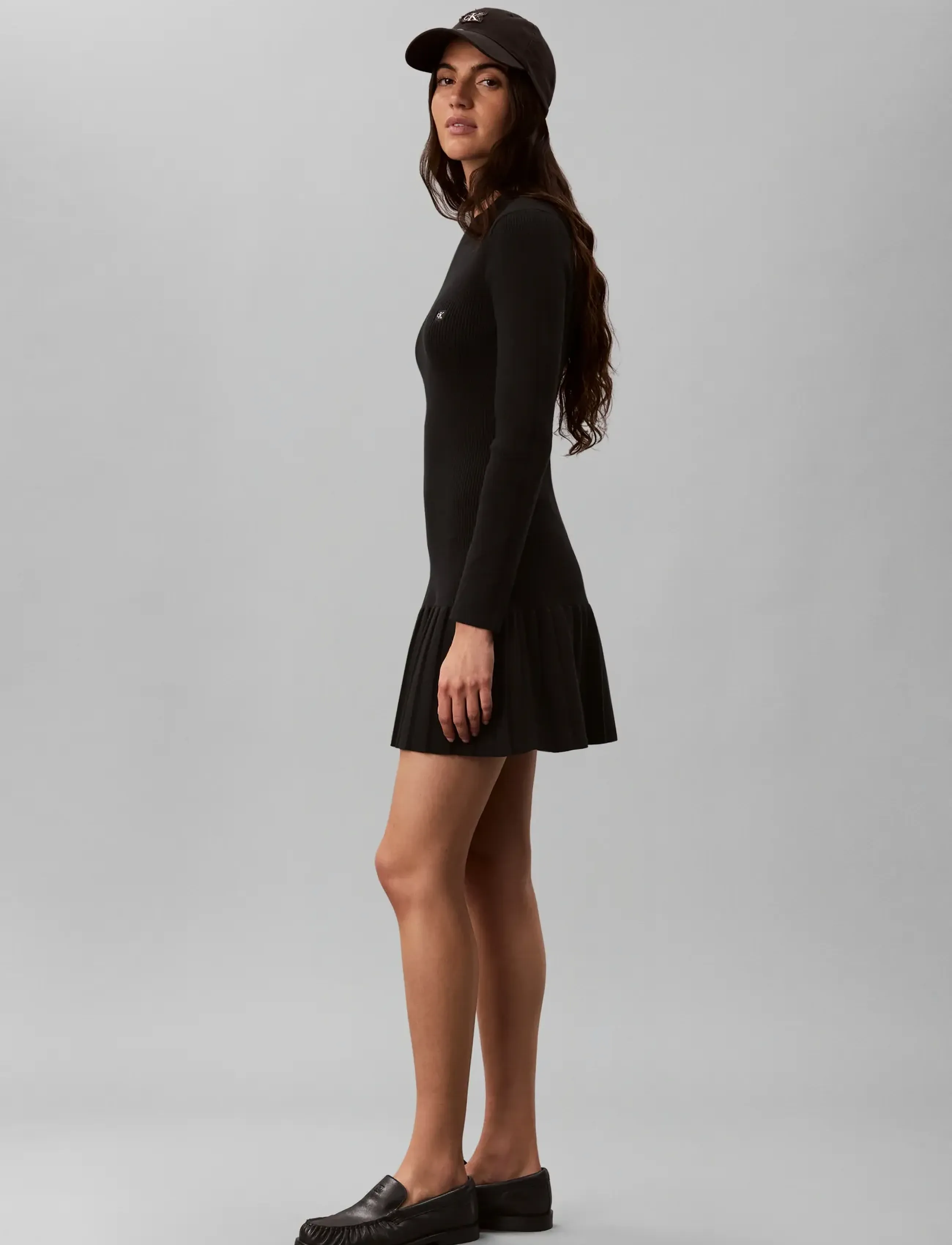 Calvin Klein Jeans Mockneck Ls Minidress klänningar dam – bild 6