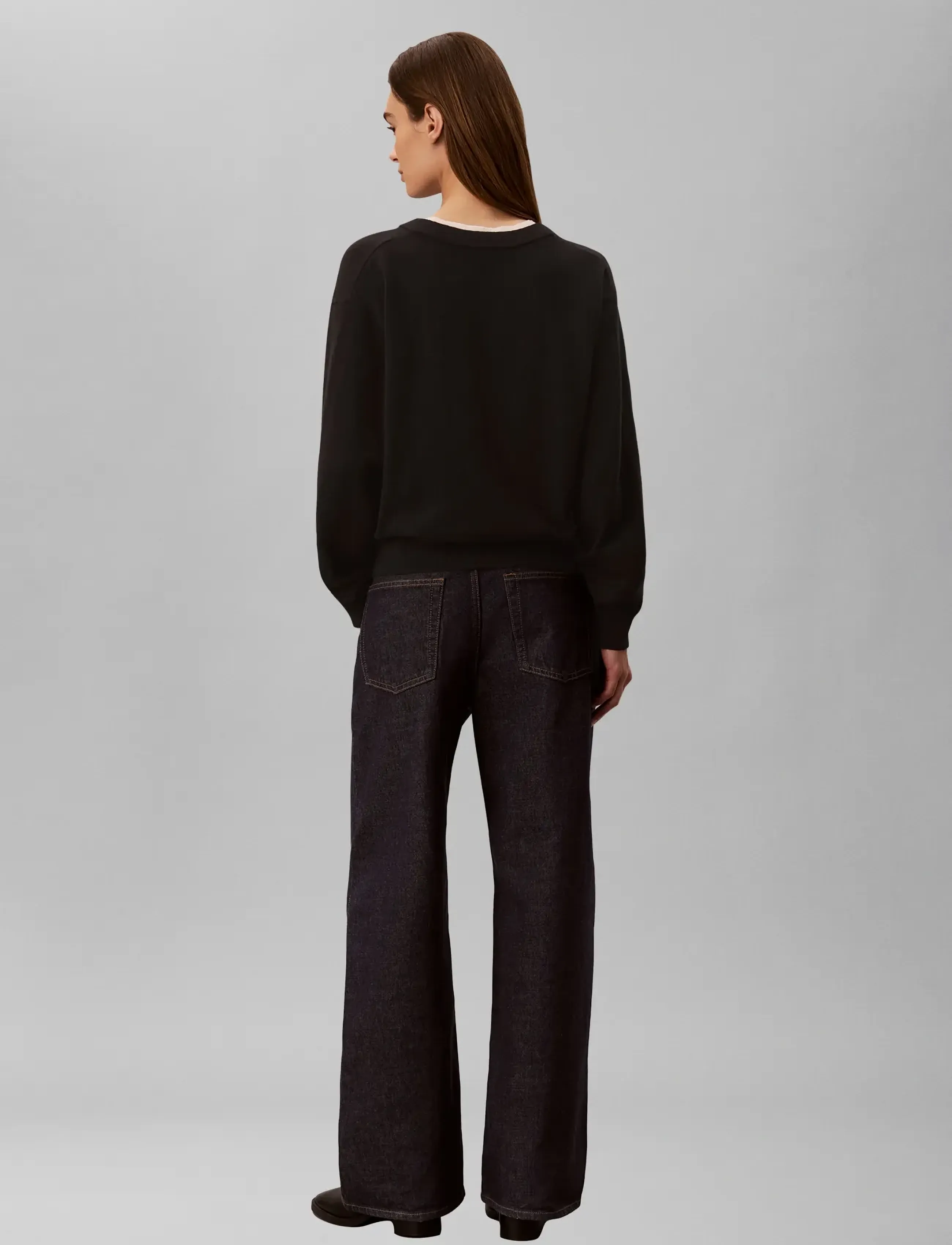Calvin Klein Jeans - BILAYER LS TOP - black - 2