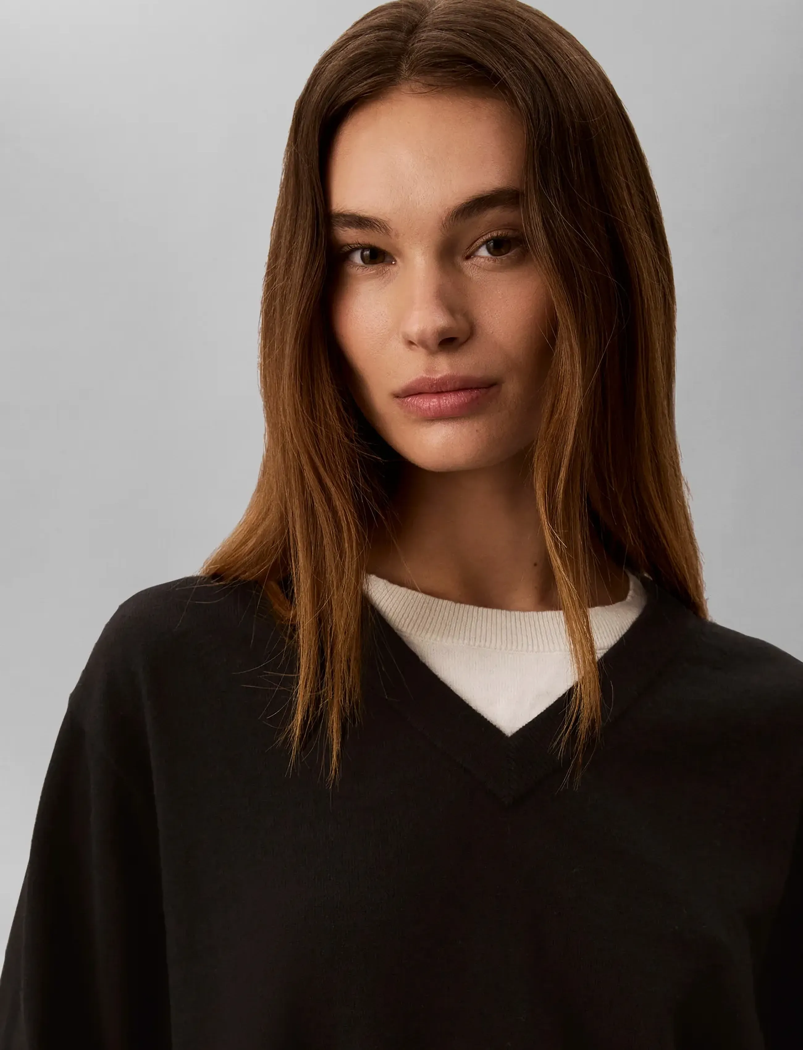 Calvin Klein Jeans - BILAYER LS TOP - black - 4