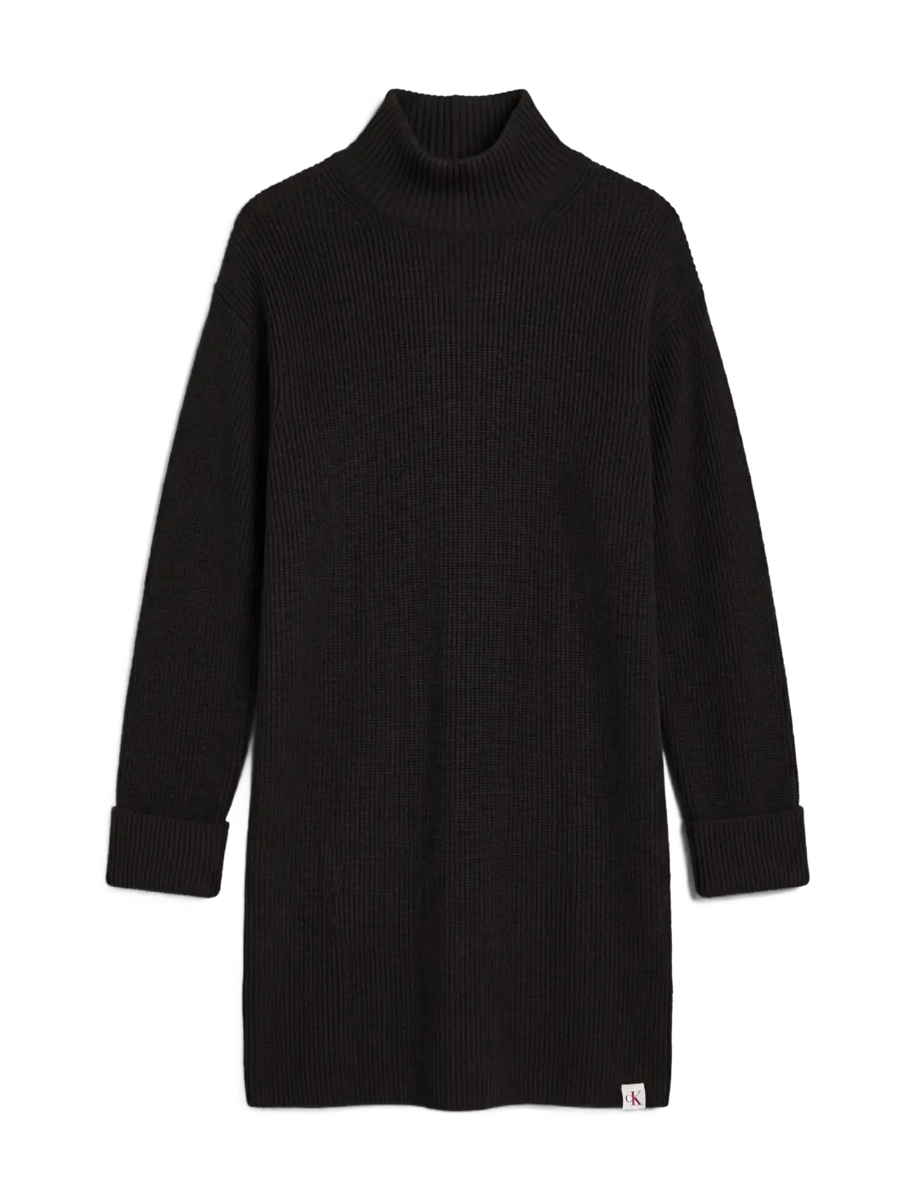Calvin Klein Jeans - COTTON RIB DRESS - black - 1