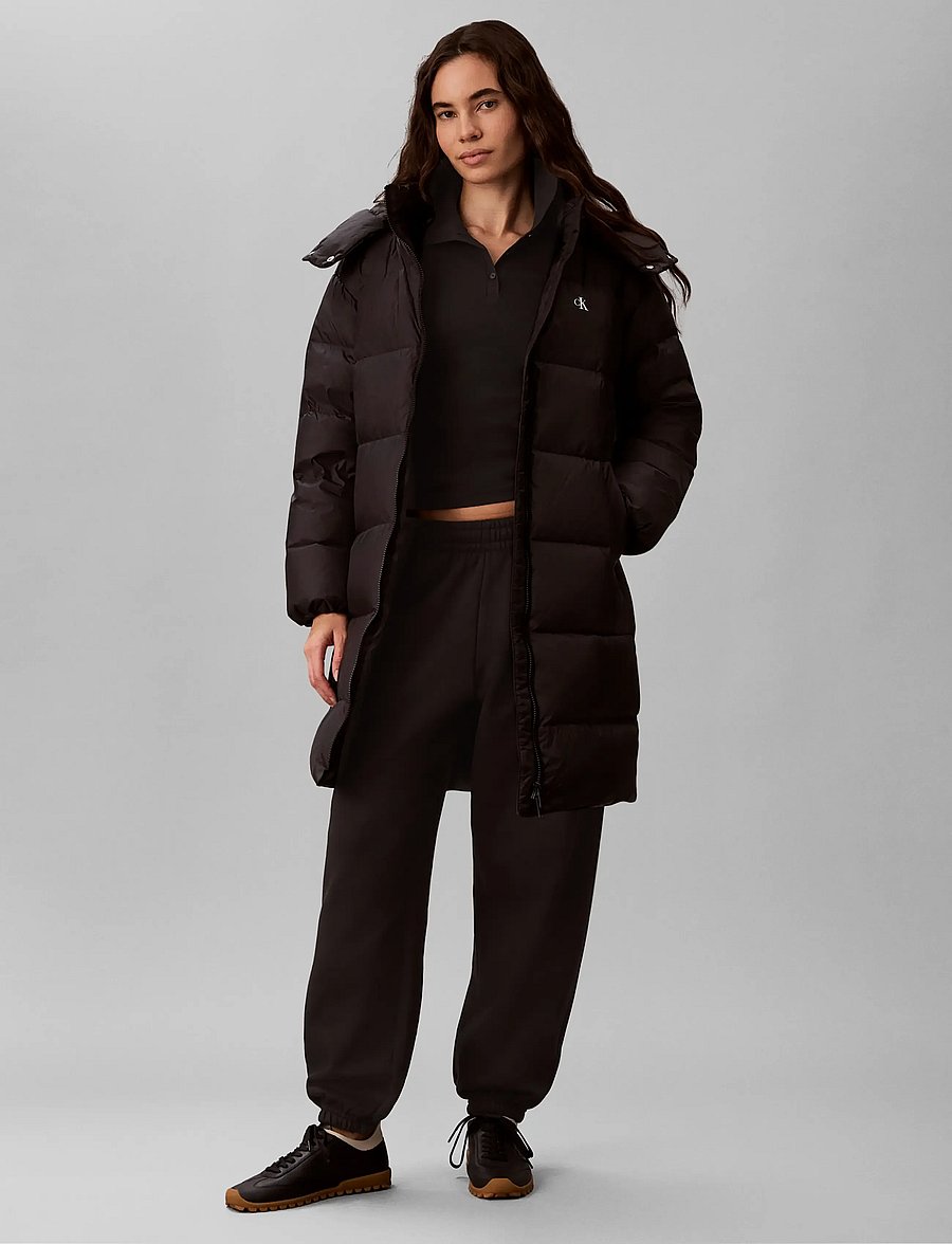 Calvin Klein Jeans - ESSENTIAL MW LONG DOWN PUFFER - winterjacken - black - 0