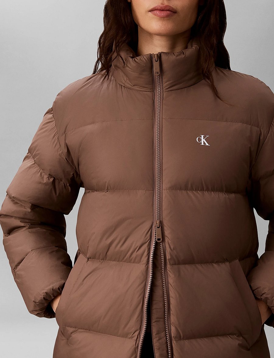 Calvin Klein Jeans - ESSENTIAL MW LONG DOWN PUFFER - winterjacken - sugar almond - 4