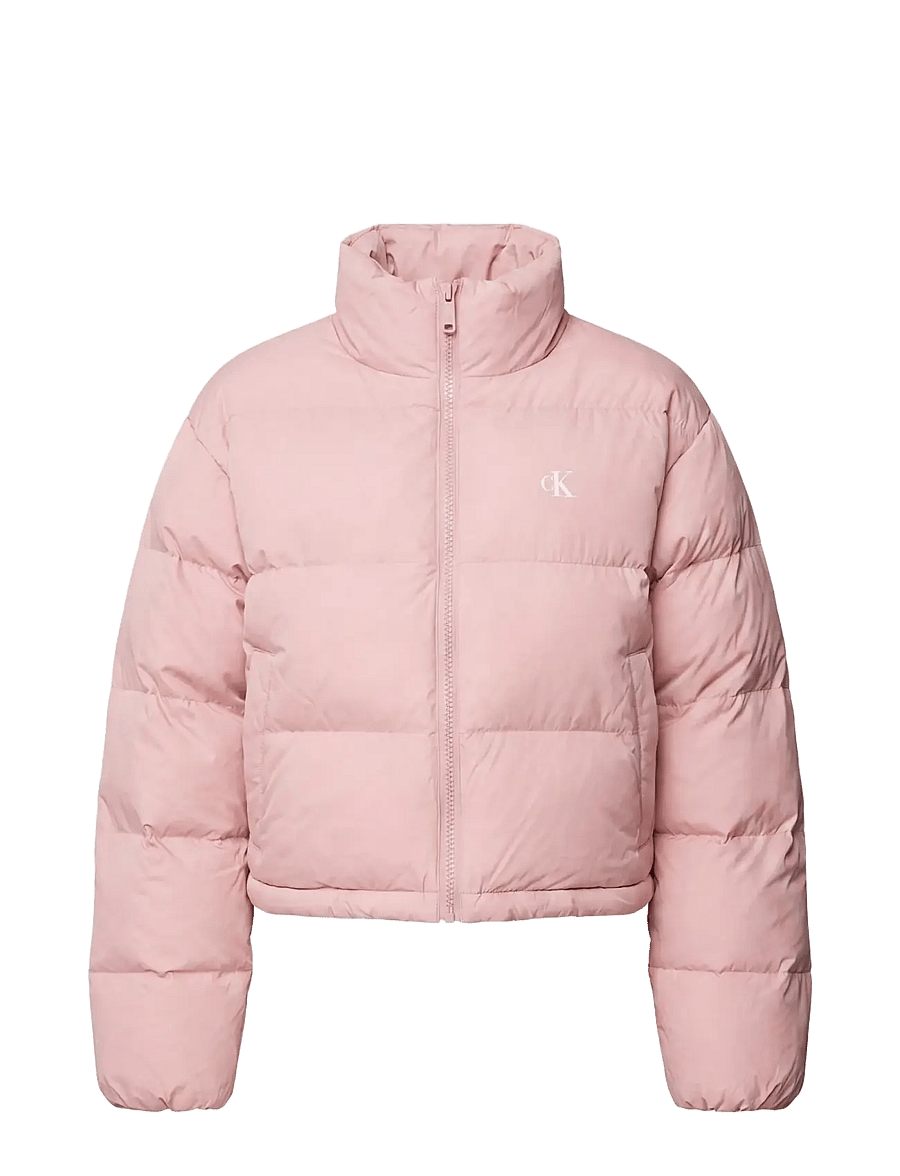 Calvin Klein Jeans - ESSENTIAL MW CROP PUFFER - winterjacken - mauve - 1
