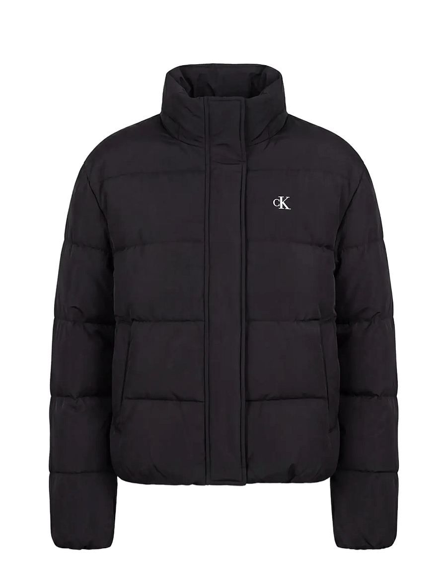 Calvin Klein Jeans - MATTE MW SHORT PUFFER - vinterjakker - black - 1