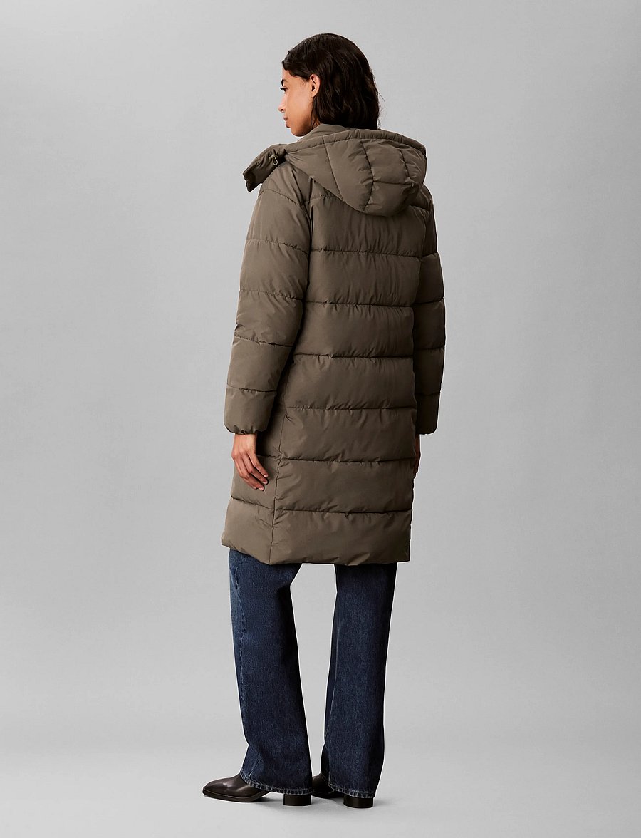 Calvin Klein Jeans - MATTE MW LONG PUFFER - vinterjakker - dusty olive - 2