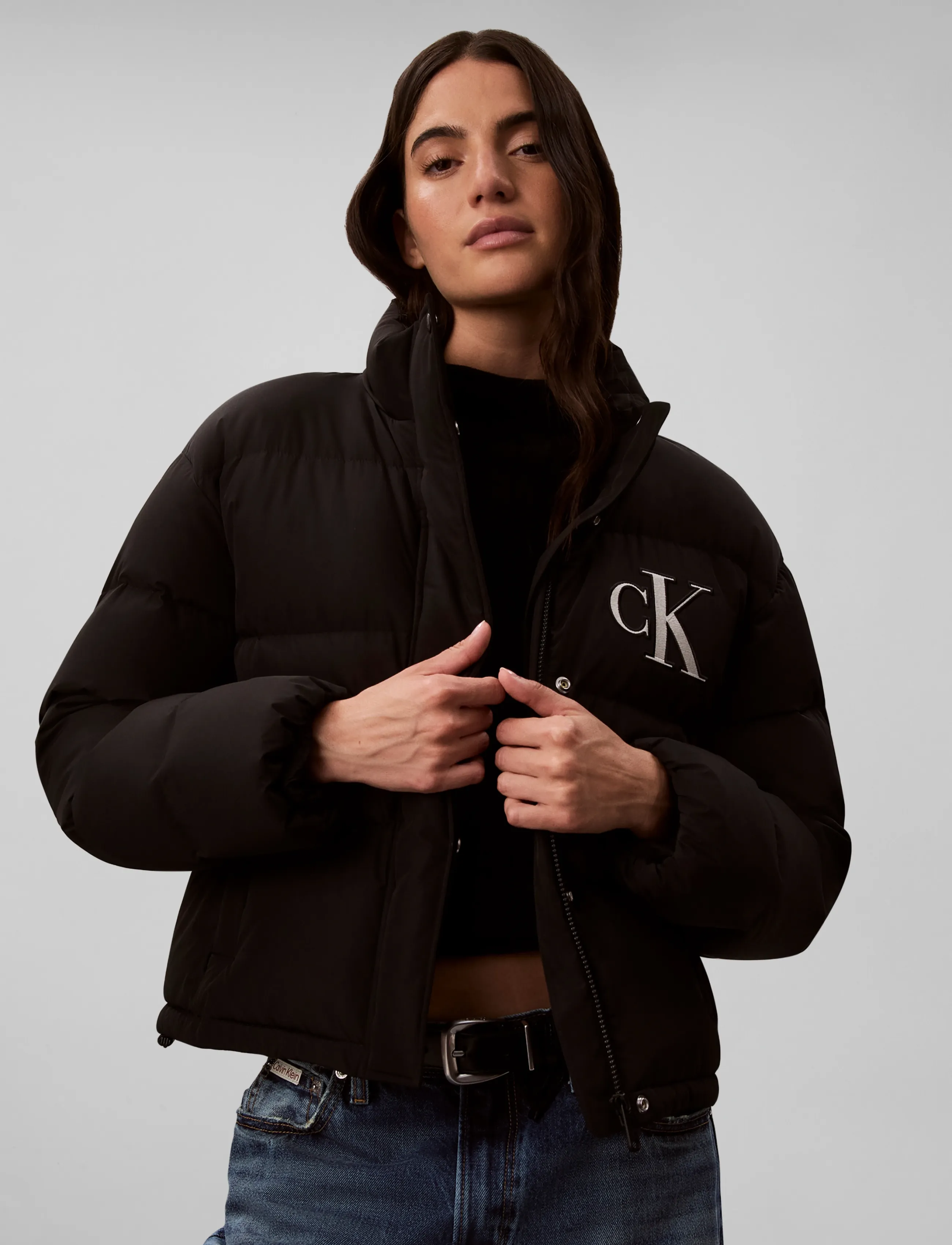 Matte Mw Patch Logo Down Puffer 5