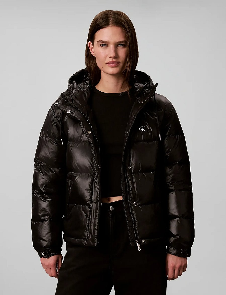 Calvin Klein Jeans - SHINE MW CLASSIC PUFFER - winterjacken - black - 3