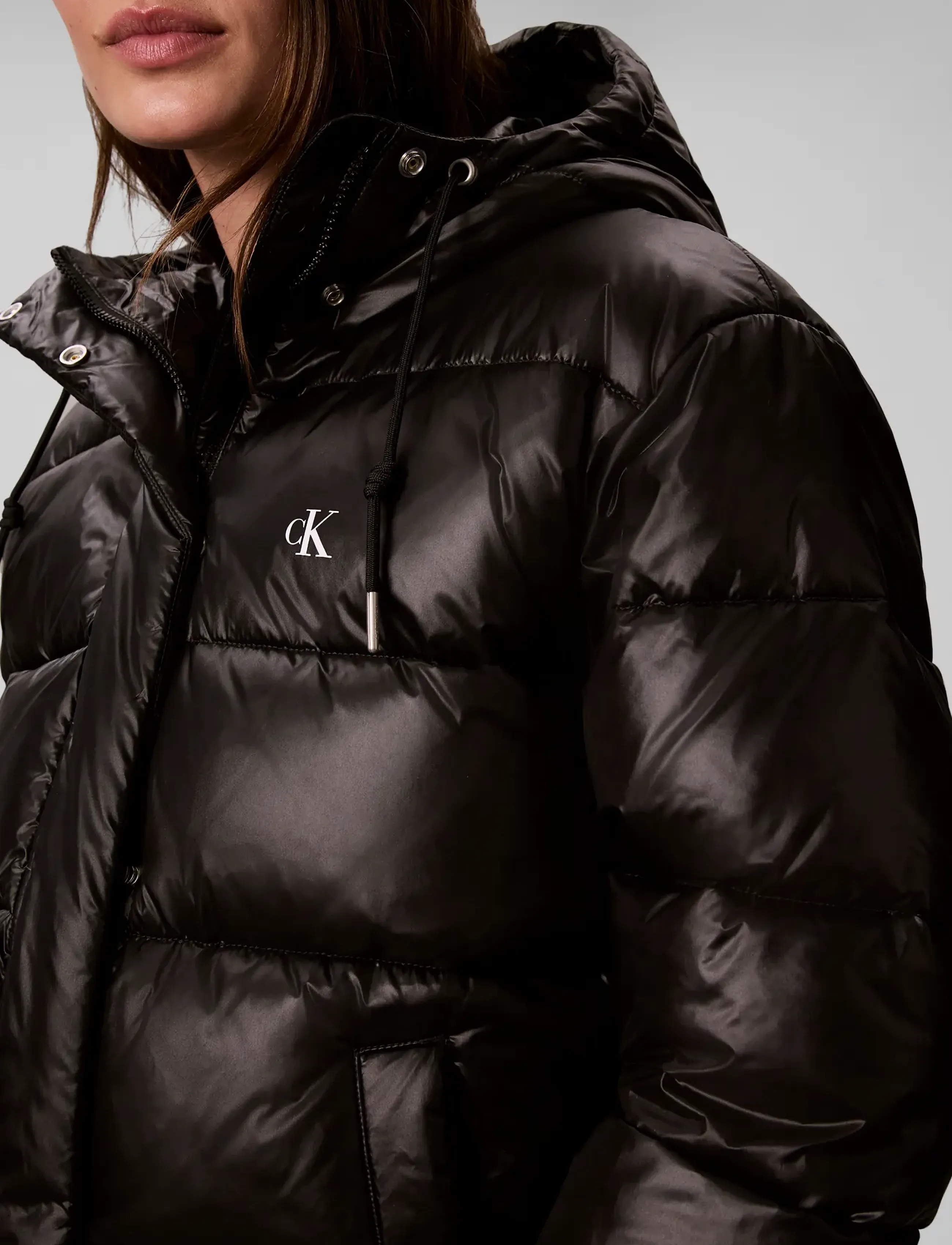 Calvin Klein Jeans - SHINE MW CLASSIC PUFFER - winterjacken - black - 5