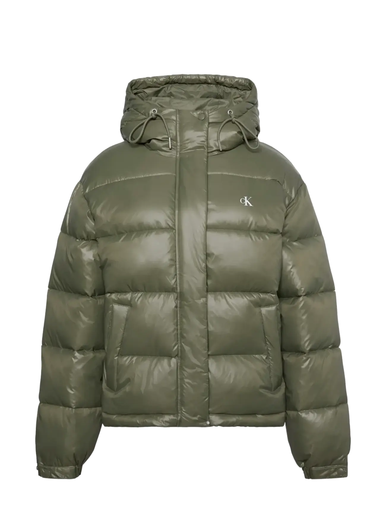 Calvin Klein Jeans - SHINE MW CLASSIC PUFFER - dusty olive - 1