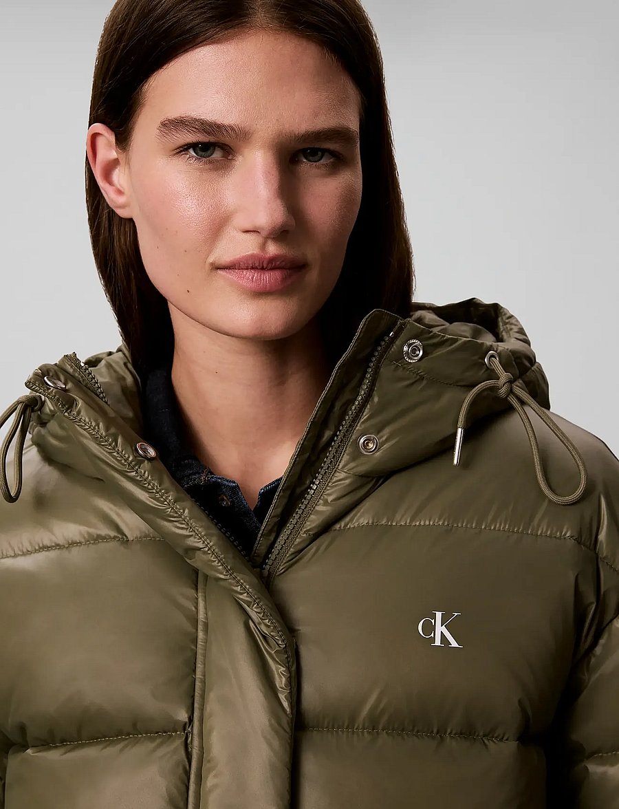 Calvin Klein Jeans - SHINE MW CLASSIC PUFFER - dusty olive - 4