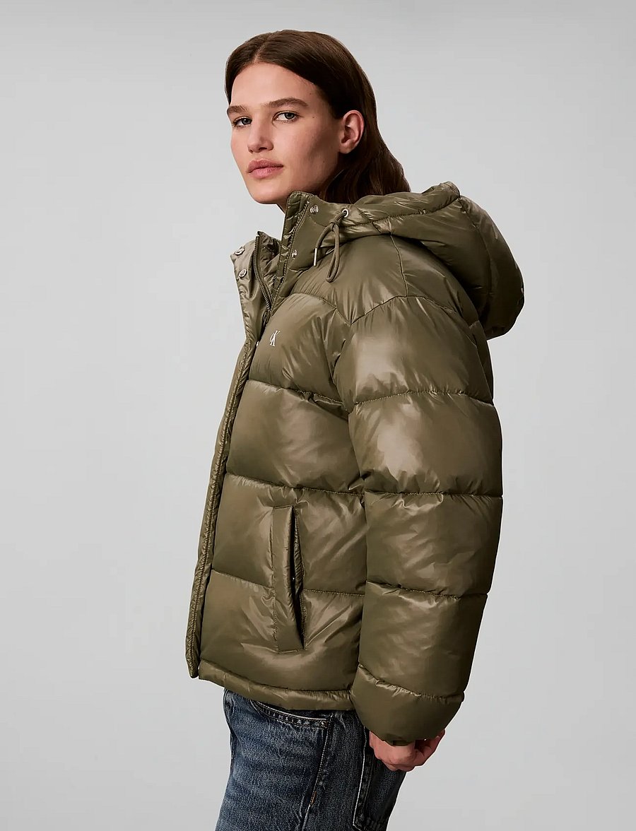 Calvin Klein Jeans - SHINE MW CLASSIC PUFFER - dusty olive - 5