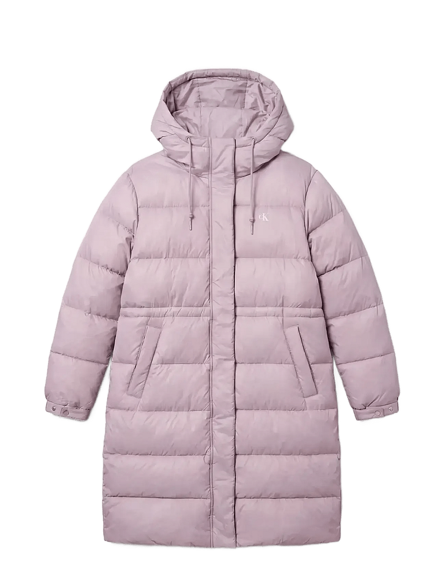 Calvin Klein Jeans - SHINE MW LONG PUFFER - winterjacken - flat gray - 1