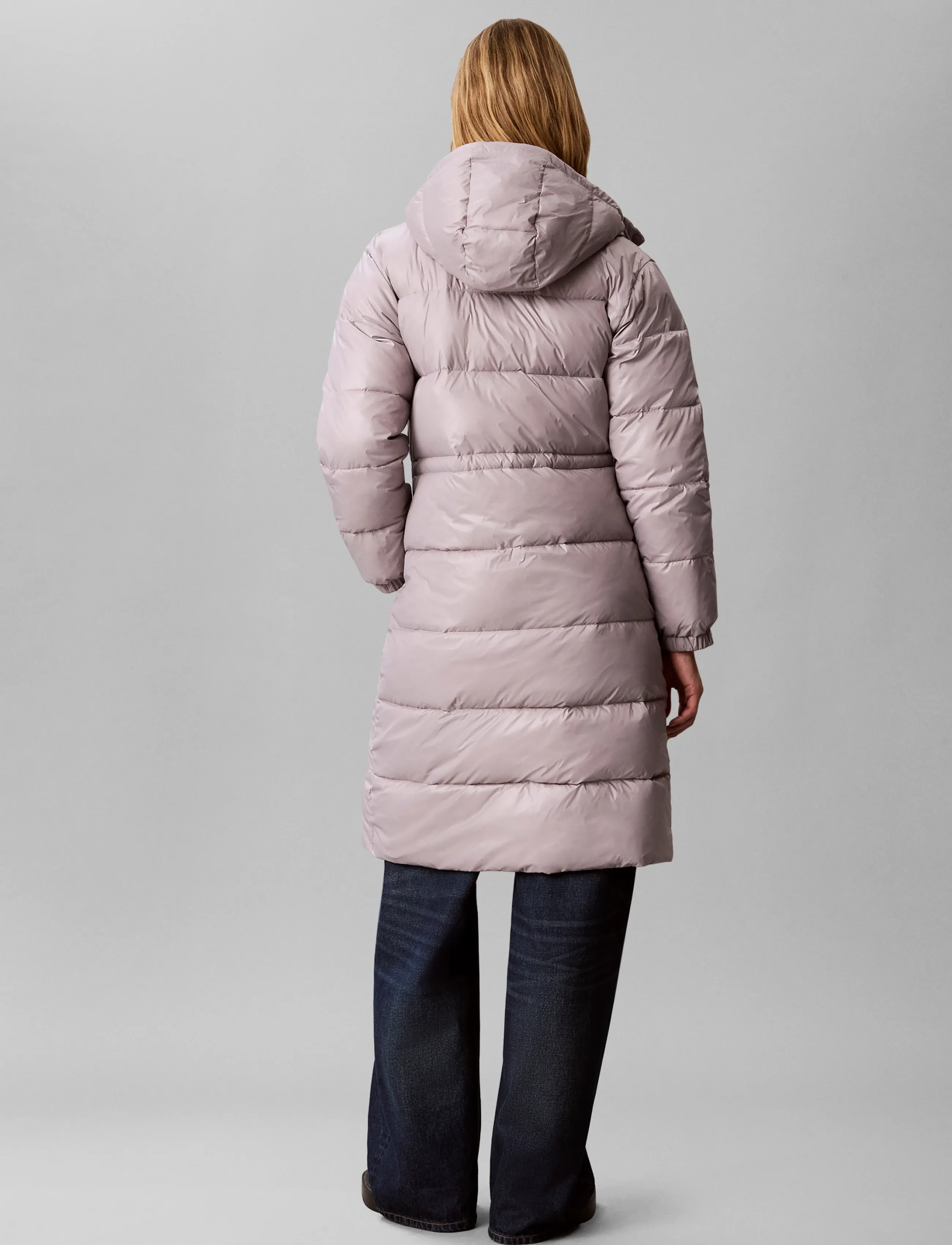 Calvin Klein Jeans - SHINE MW LONG PUFFER - winterjacken - flat gray - 2