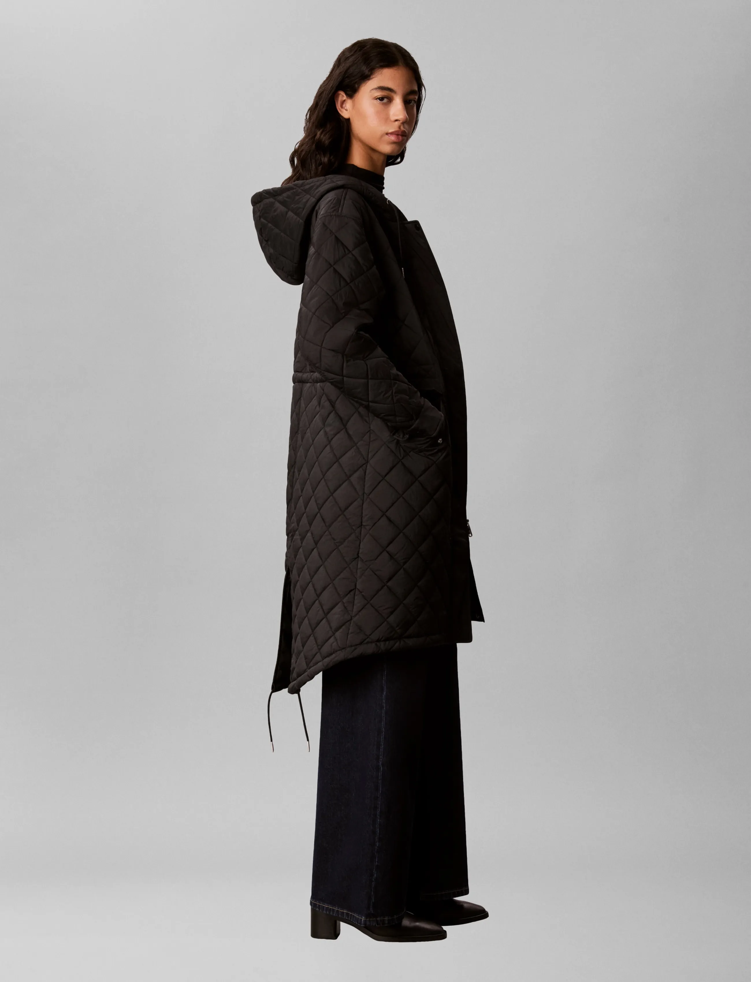 Lw Long Quilted Liner Jacket 5