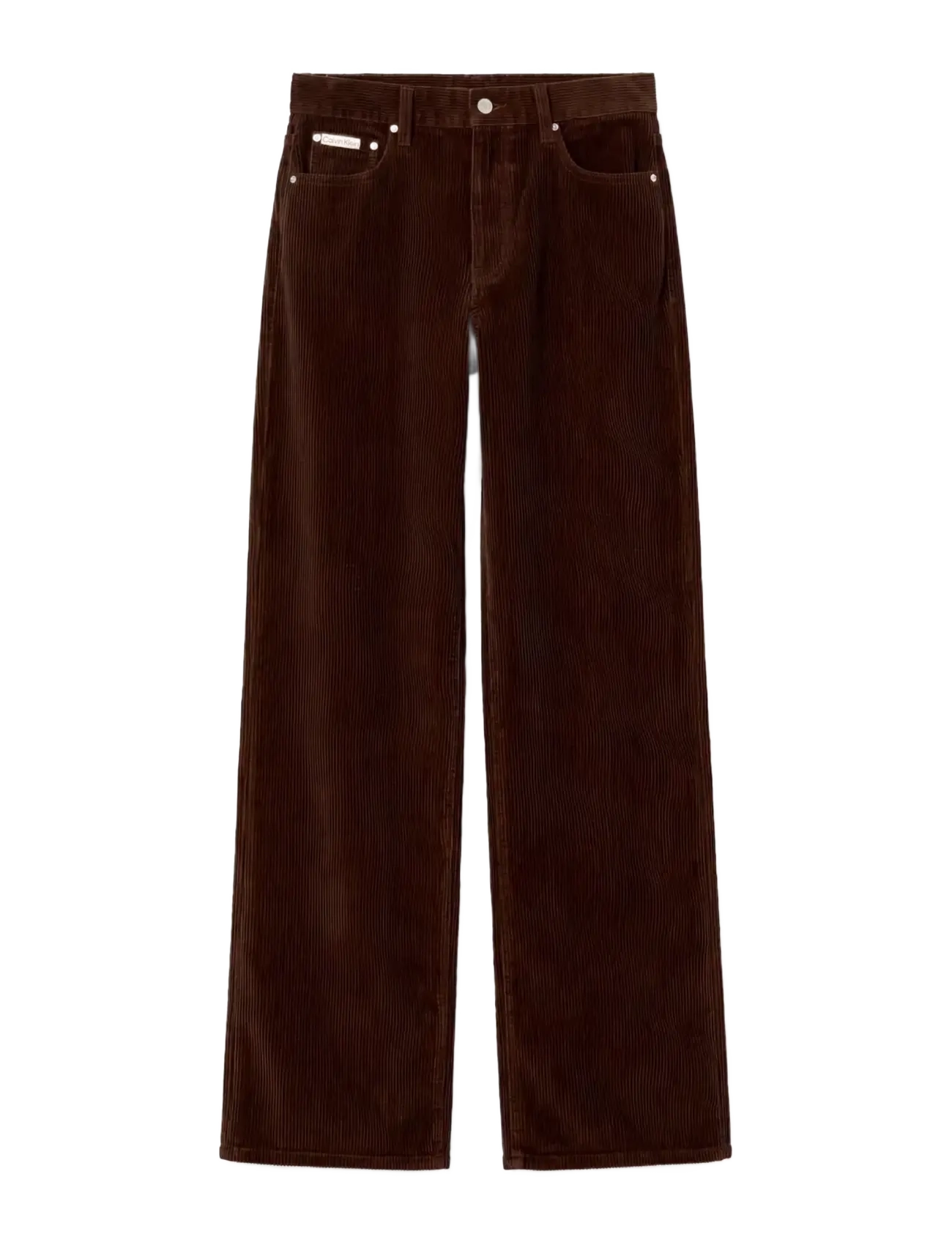 Calvin Klein Jeans - CORDUROY WIDE LEG PANTS - brown cork - 1
