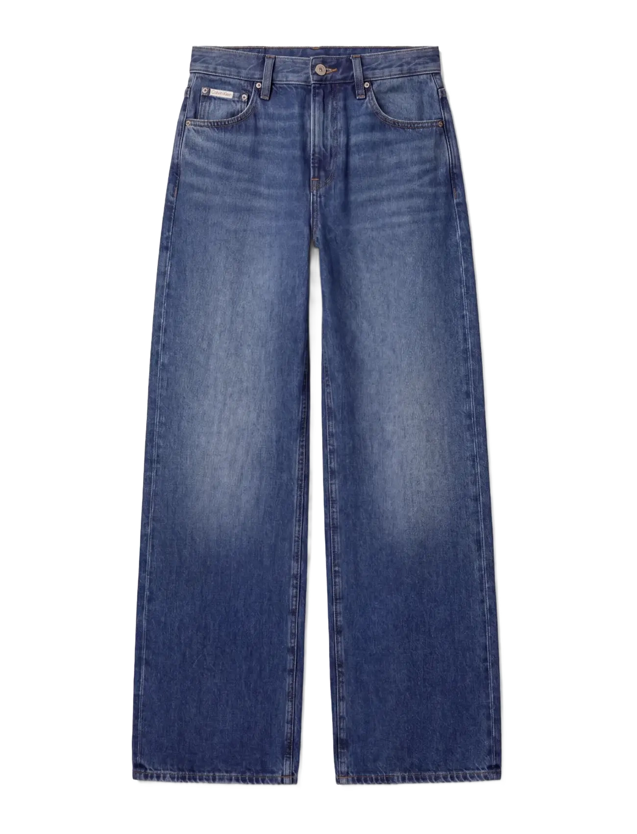 Calvin Klein Jeans - RELAXED WIDE LEG INDIGO BAY - hosen mit weitem bein - indigo bay - 1