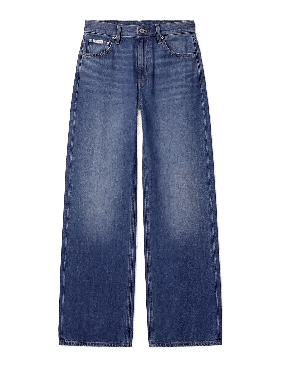 Calvin Klein Jeans - RELAXED WIDE LEG INDIGO BAY - hosen mit weitem bein - indigo bay - 1