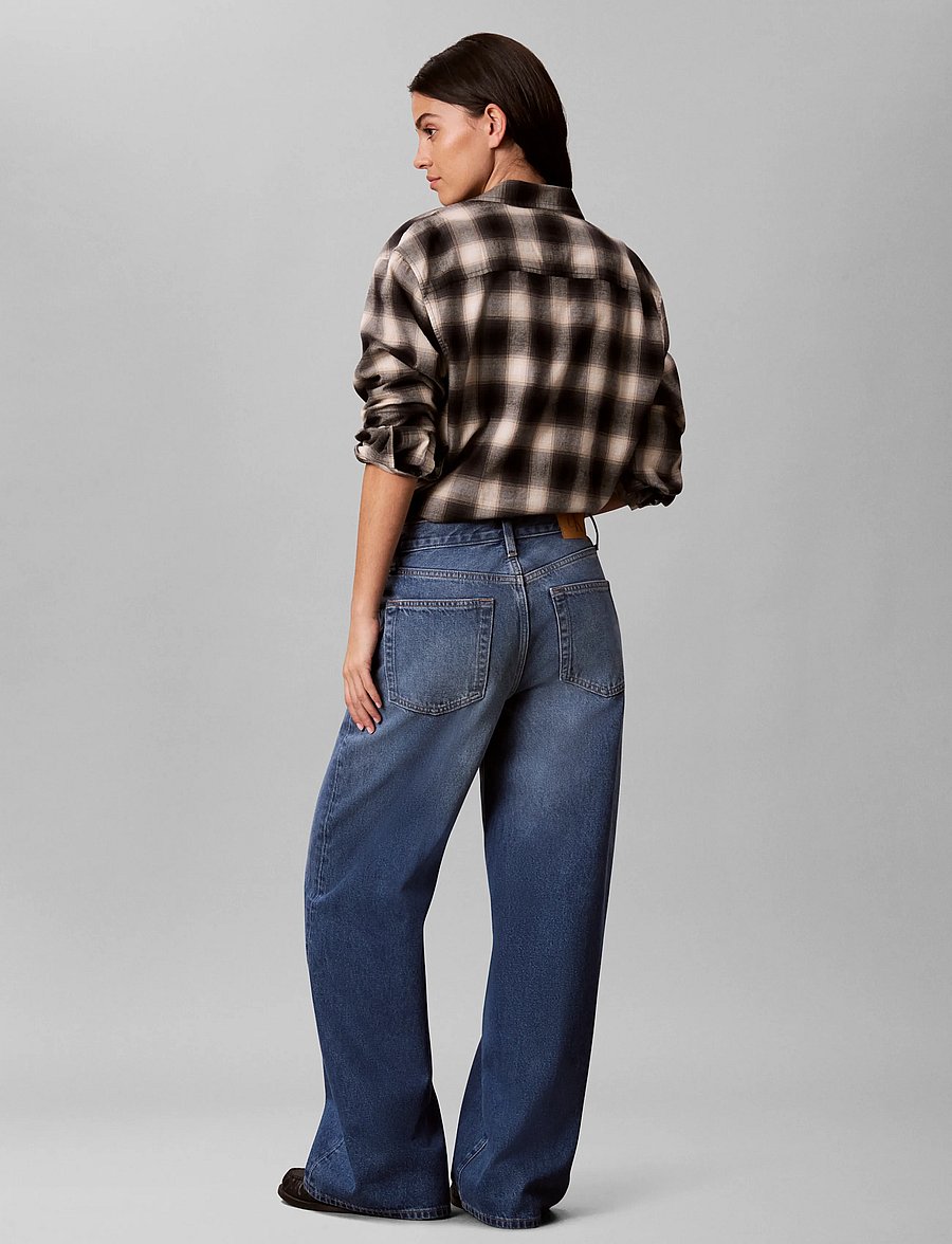 Calvin Klein Jeans - RELAXED WIDE LEG INDIGO BAY - hosen mit weitem bein - indigo bay - 2