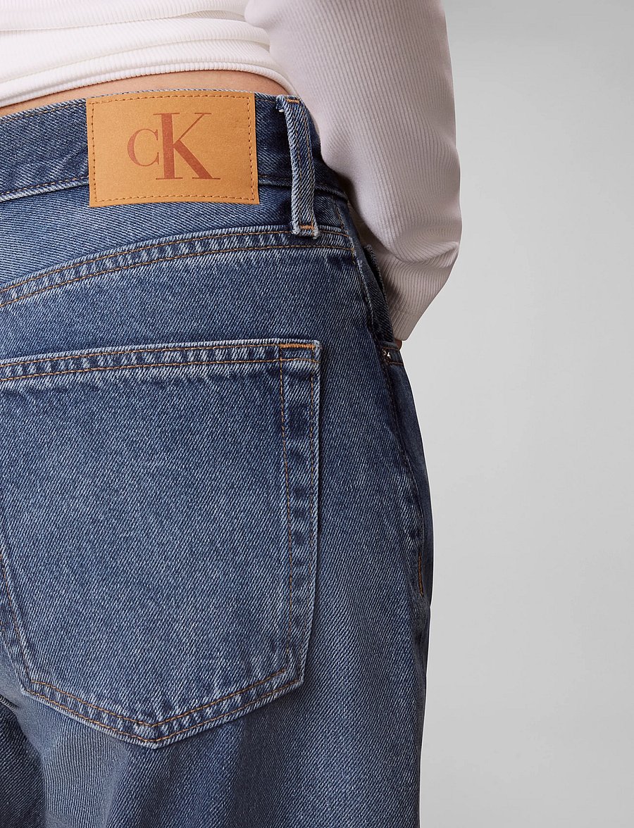 Calvin Klein Jeans - RELAXED WIDE LEG INDIGO BAY - hosen mit weitem bein - indigo bay - 4