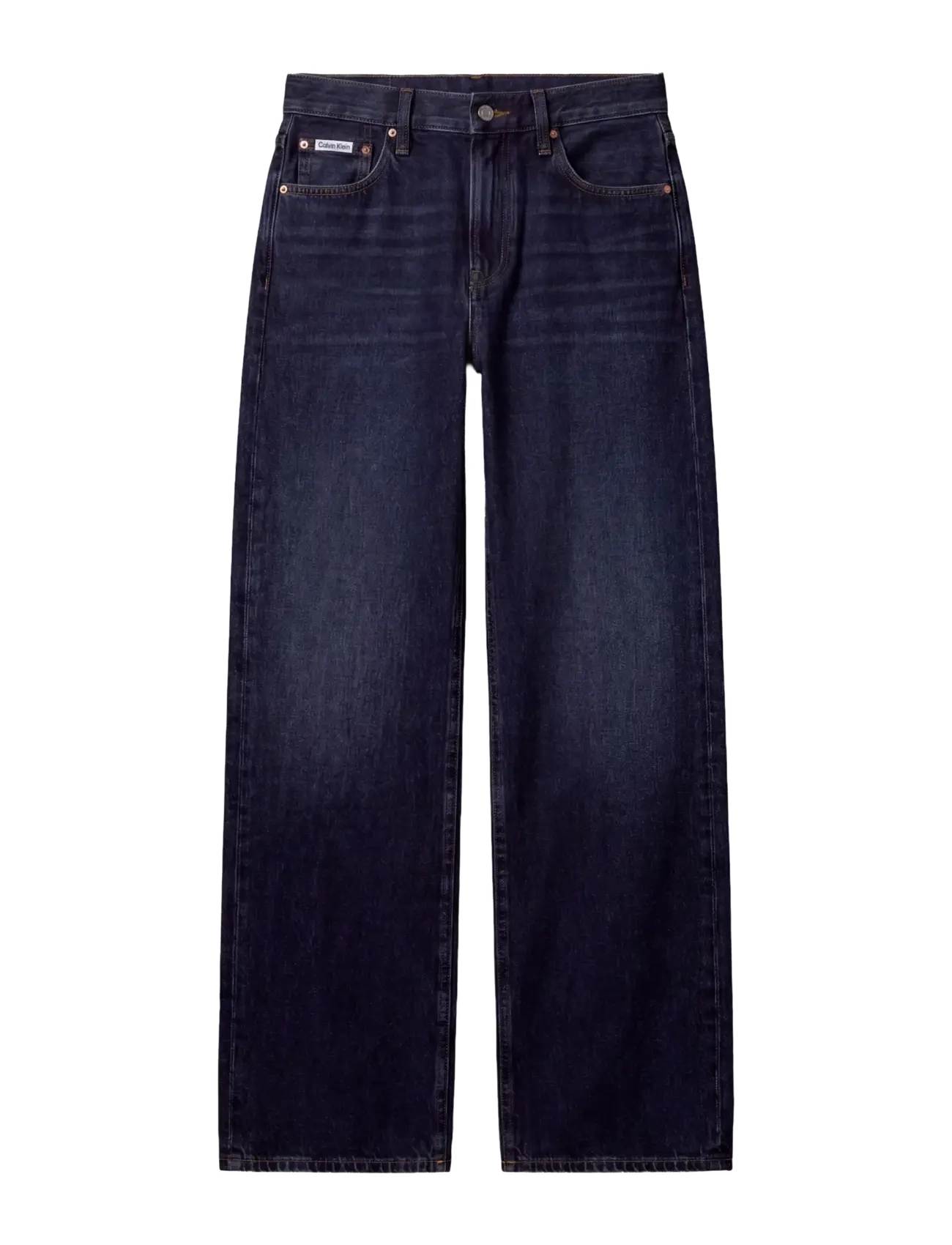 Calvin Klein Jeans - RELAXED WIDE LEG MERLOT BLUE - brede jeans - merlot blue - 1