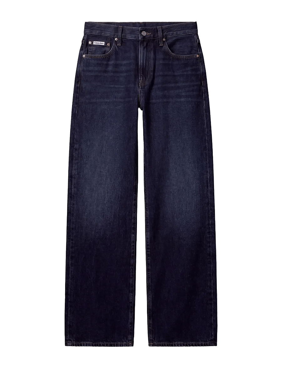 Calvin Klein Jeans - RELAXED WIDE LEG MERLOT BLUE - brede jeans - merlot blue - 1