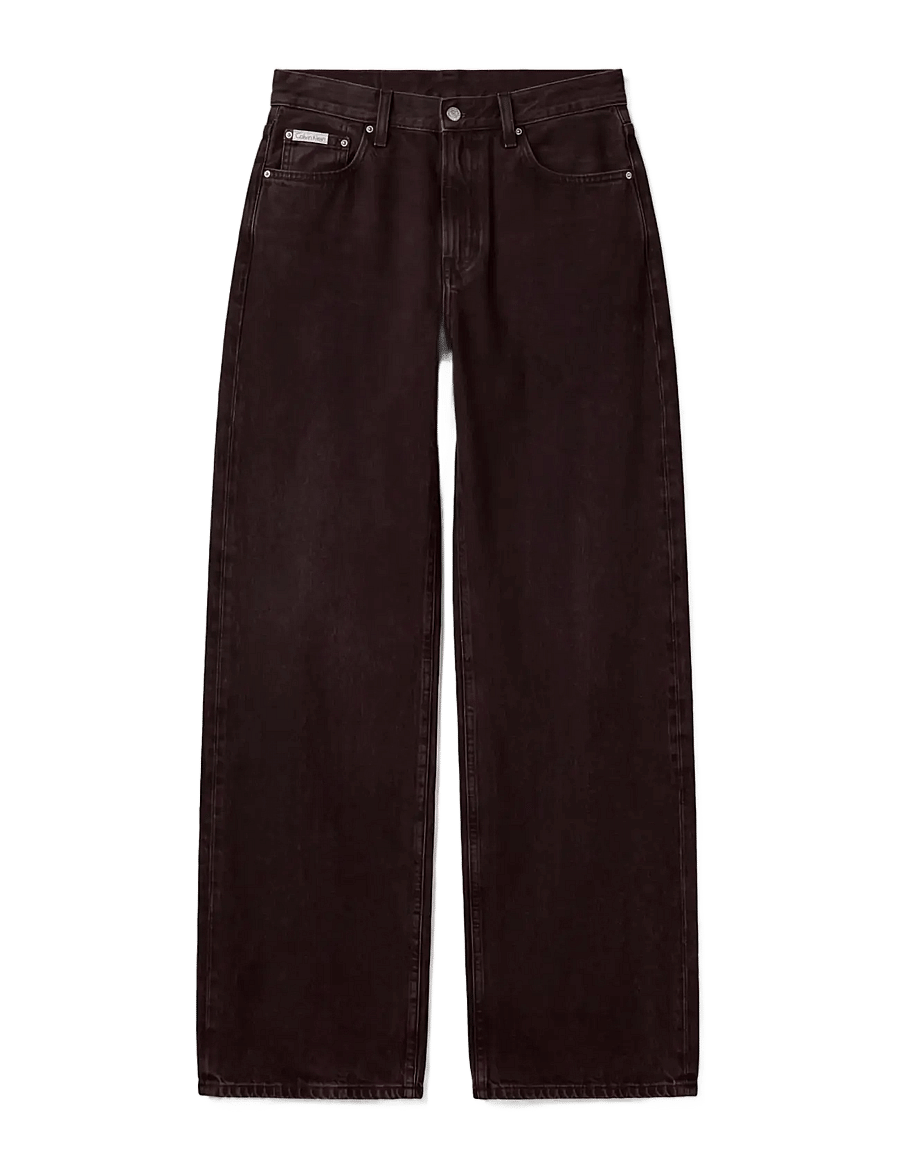 Calvin Klein Jeans - RELAXED WIDE LEG WASHED NIGHT - wide leg jeans - washed night - 1
