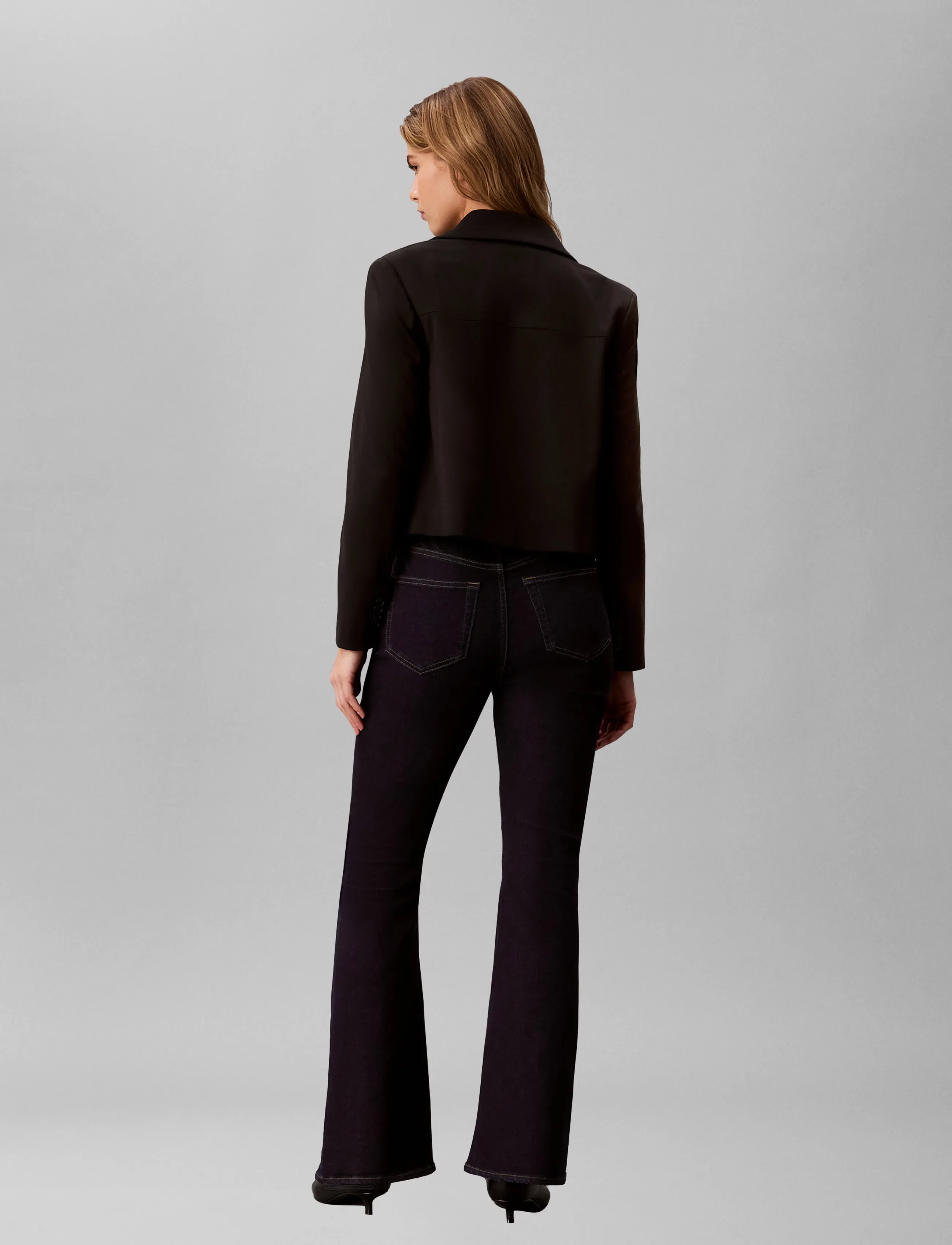 Calvin Klein Jeans - HIGH RISE FLARE CK CLASSIC RINSE - ck classic rinse - 2
