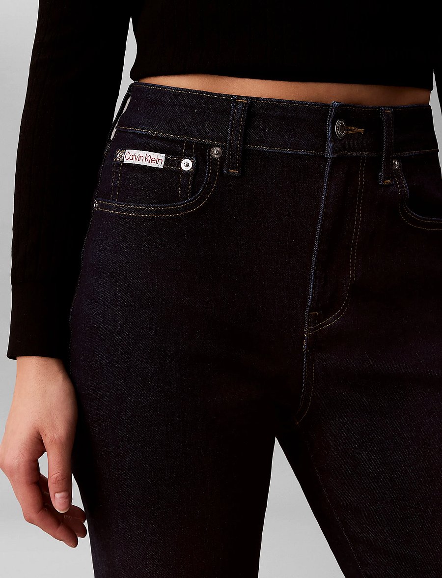 Calvin Klein Jeans - HIGH RISE FLARE CK CLASSIC RINSE - utsvängda jeans - ck classic rinse - 4
