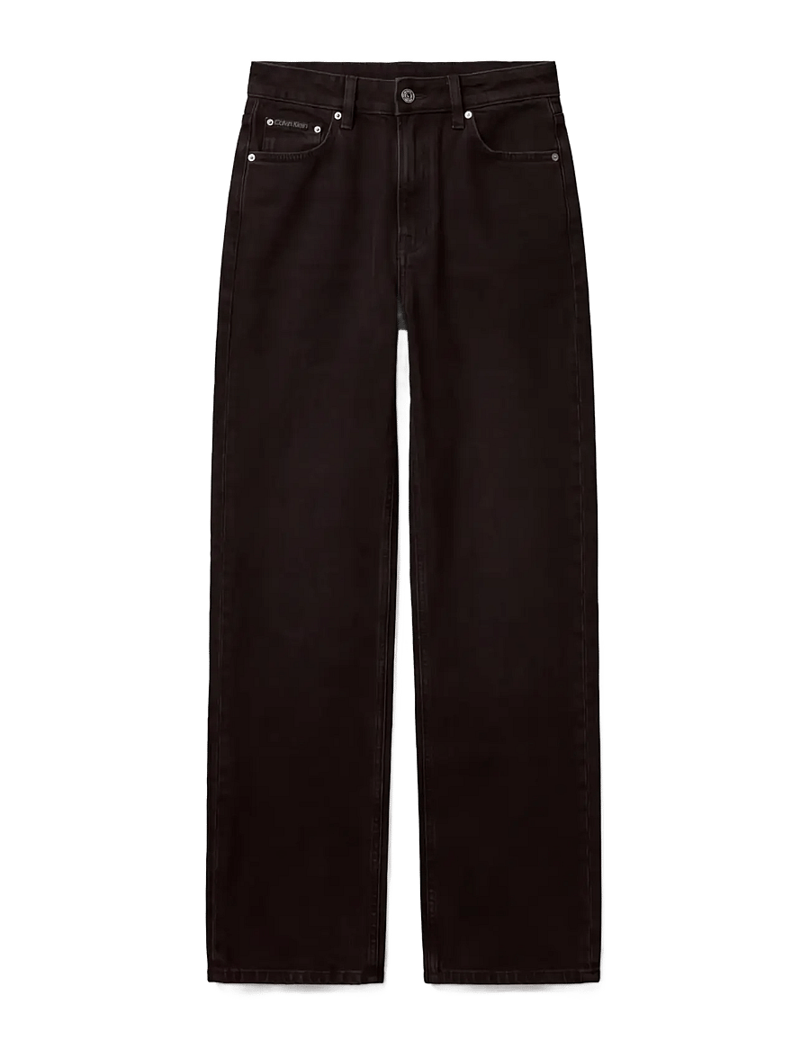 Calvin Klein Jeans - HIGH RISE LOOSE JEAN SOFT BLACK - vida jeans - soft black - 1