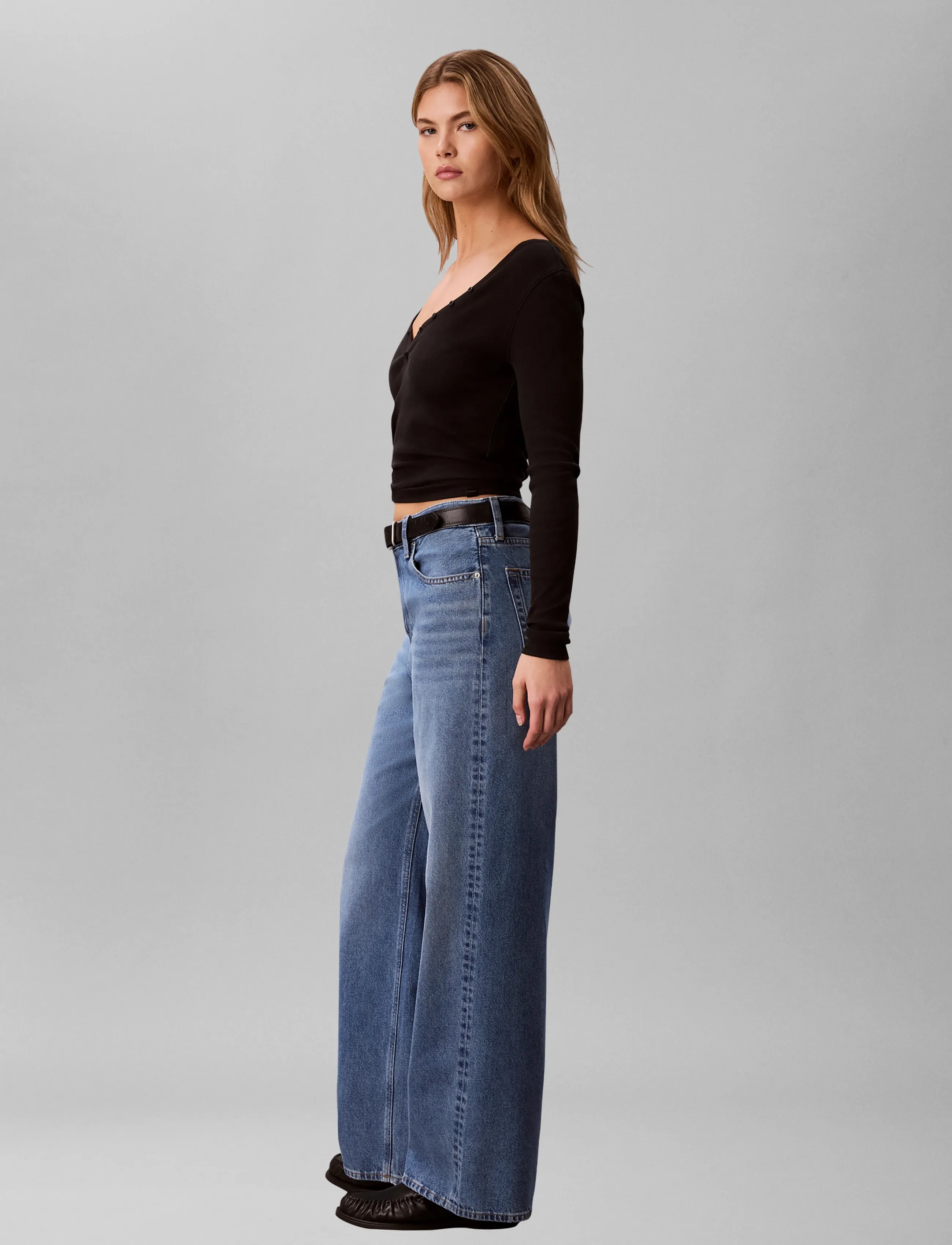 Calvin Klein Jeans Relaxed Baggy Mystic jeans dam – bild 6