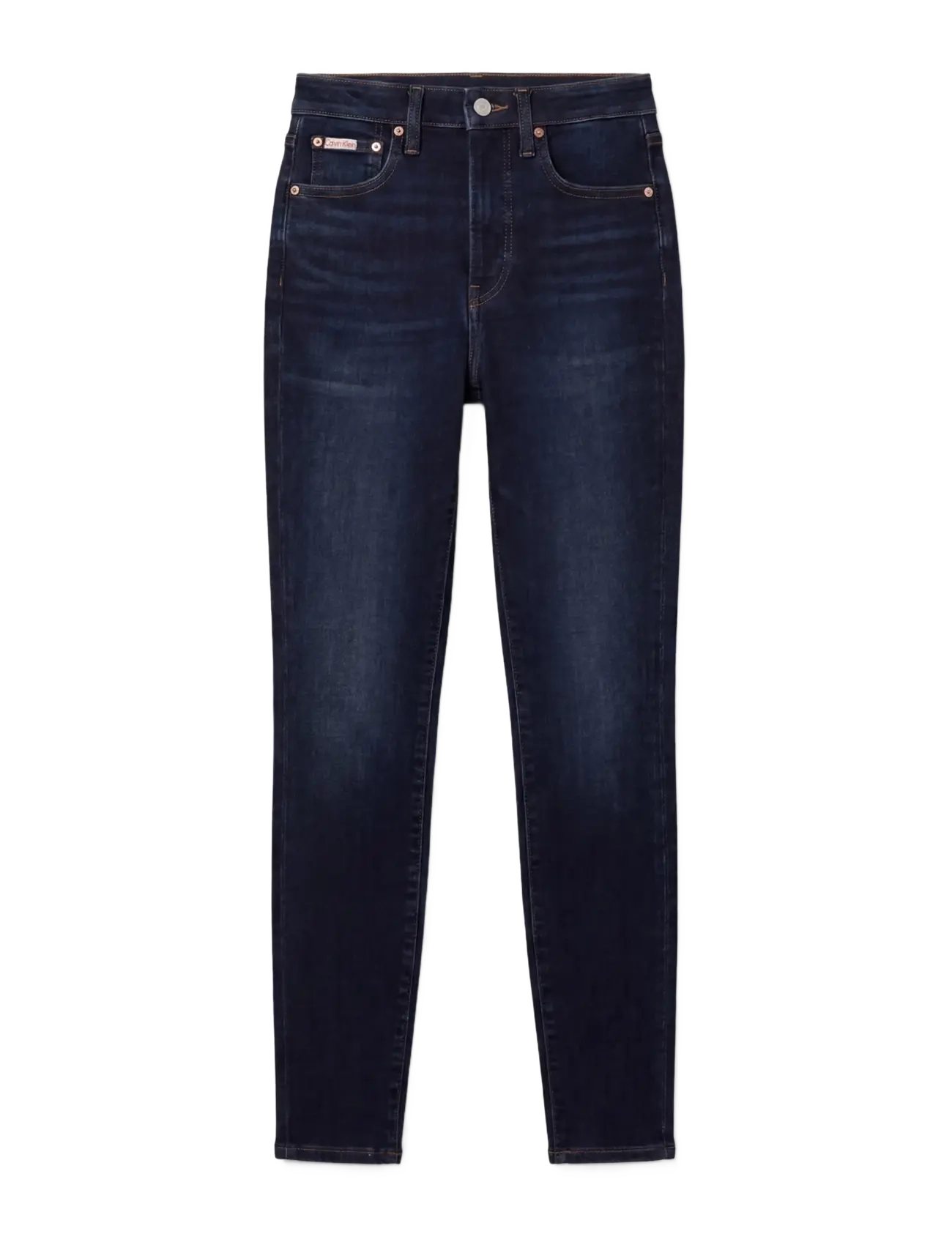 Calvin Klein Jeans - HIGH RISE SKINNY NAVY HARPER - navy harper - 1