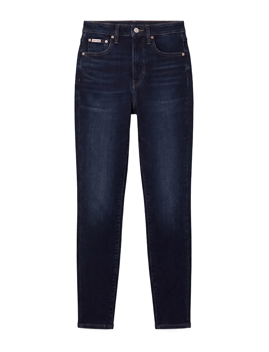 Calvin Klein Jeans - HIGH RISE SKINNY NAVY HARPER - navy harper - 1