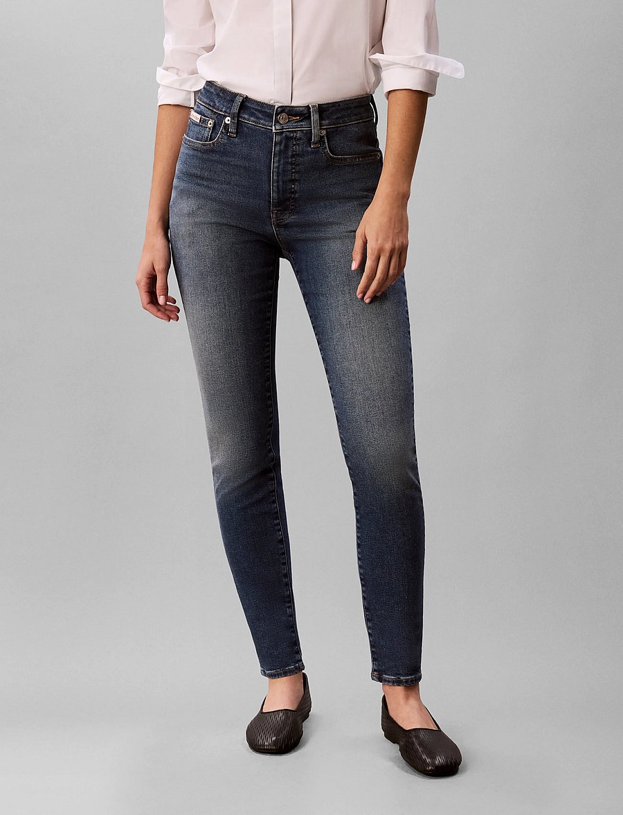 Calvin Klein Jeans - MID RISE SKINNY BLUE BOROUGH - blue borough - 3