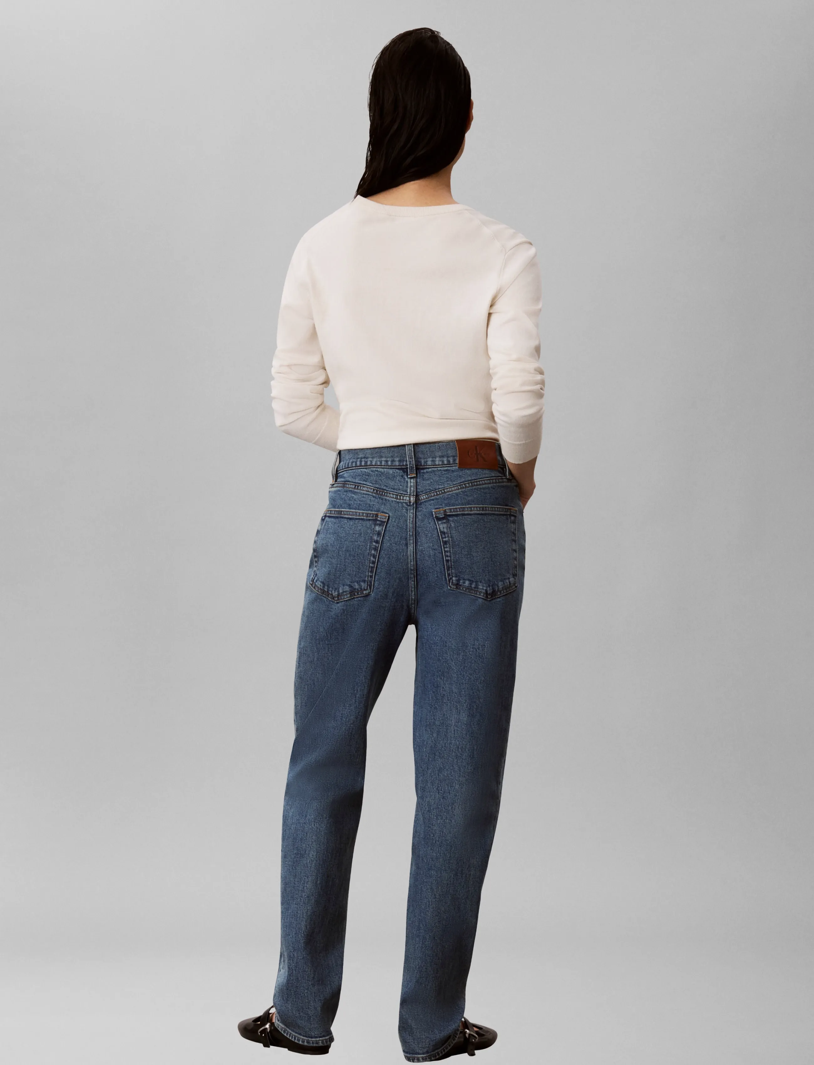Calvin Klein Jeans - MOM JEAN FULTON BLUE - mom jeans - fulton blue - 2