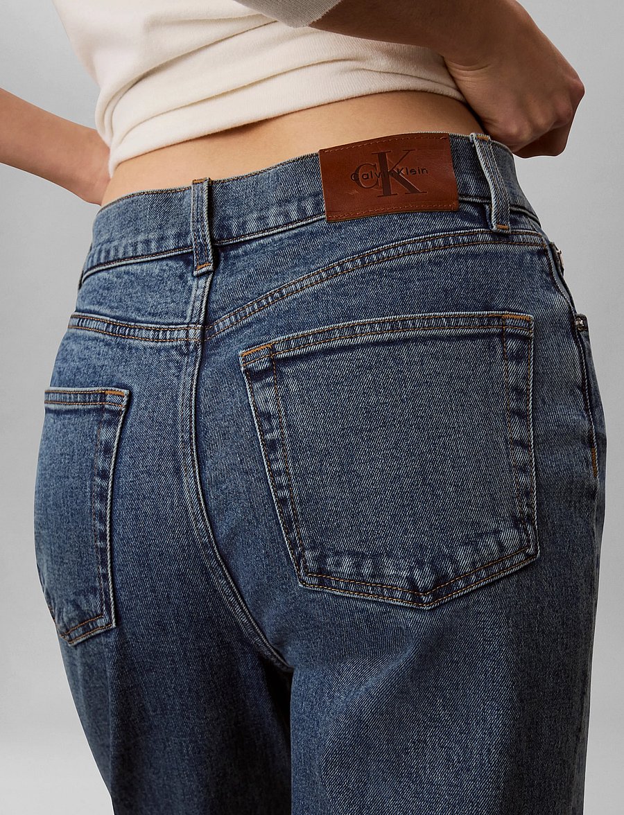 Calvin Klein Jeans - MOM JEAN FULTON BLUE - mom jeans - fulton blue - 4