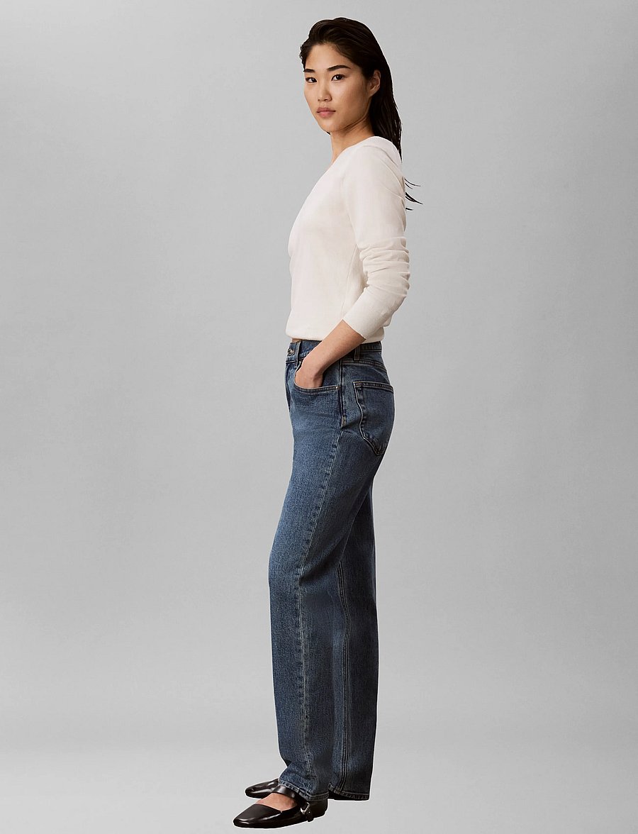 Calvin Klein Jeans - MOM JEAN FULTON BLUE - mom jeans - fulton blue - 5