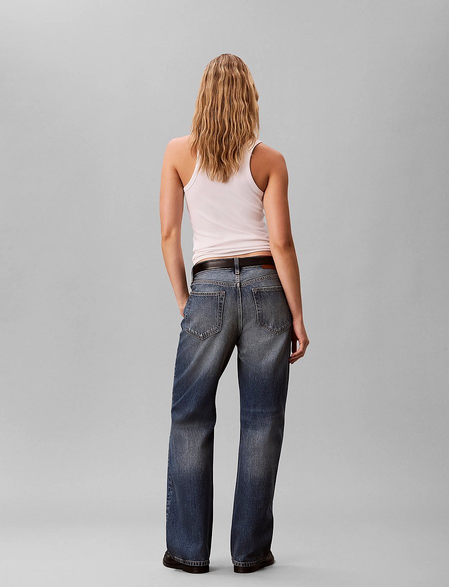 Calvin Klein Jeans - 90s STRAIGHT WORN PEAK - raka jeans - worn peak - 2