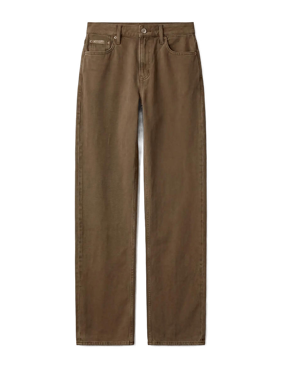 Calvin Klein Jeans - 90s STRAIGHT FADED OLIVE - raka jeans - faded olive - 1