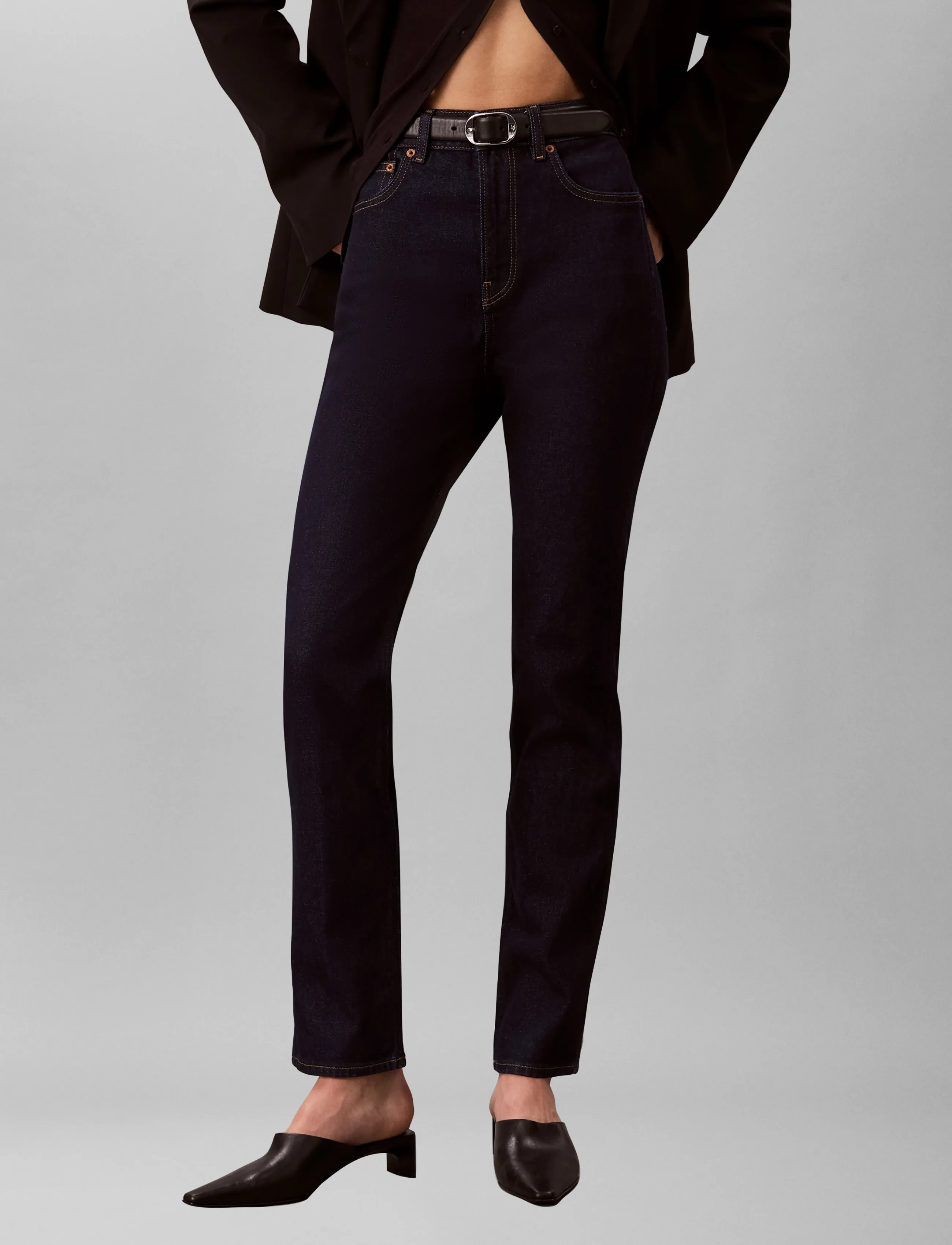 Calvin Klein Jeans - ARCHIVE HR SLIM CK CLASSIC RINSE - ck classic rinse - 3