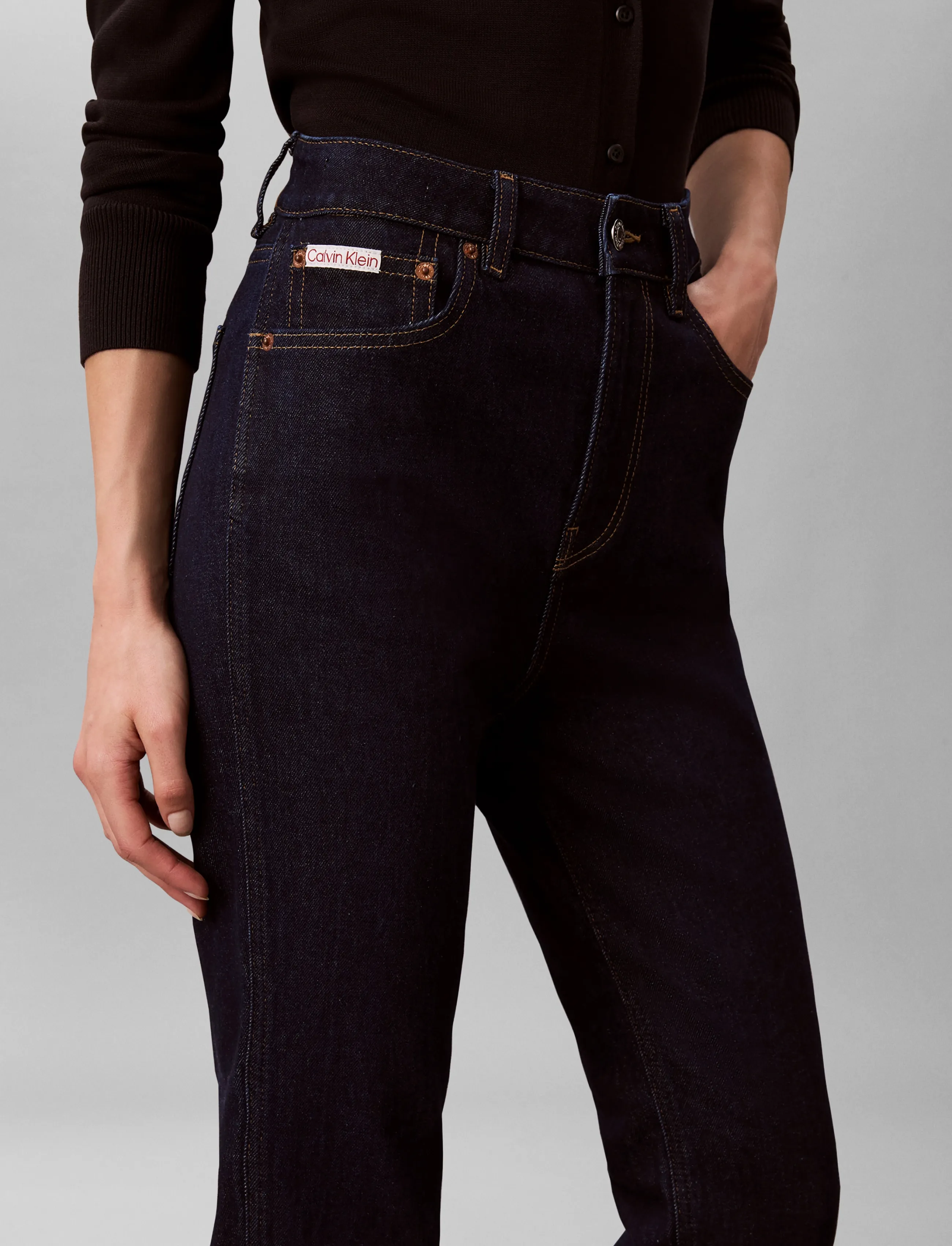 Calvin Klein Jeans - ARCHIVE HR SLIM CK CLASSIC RINSE - ck classic rinse - 4