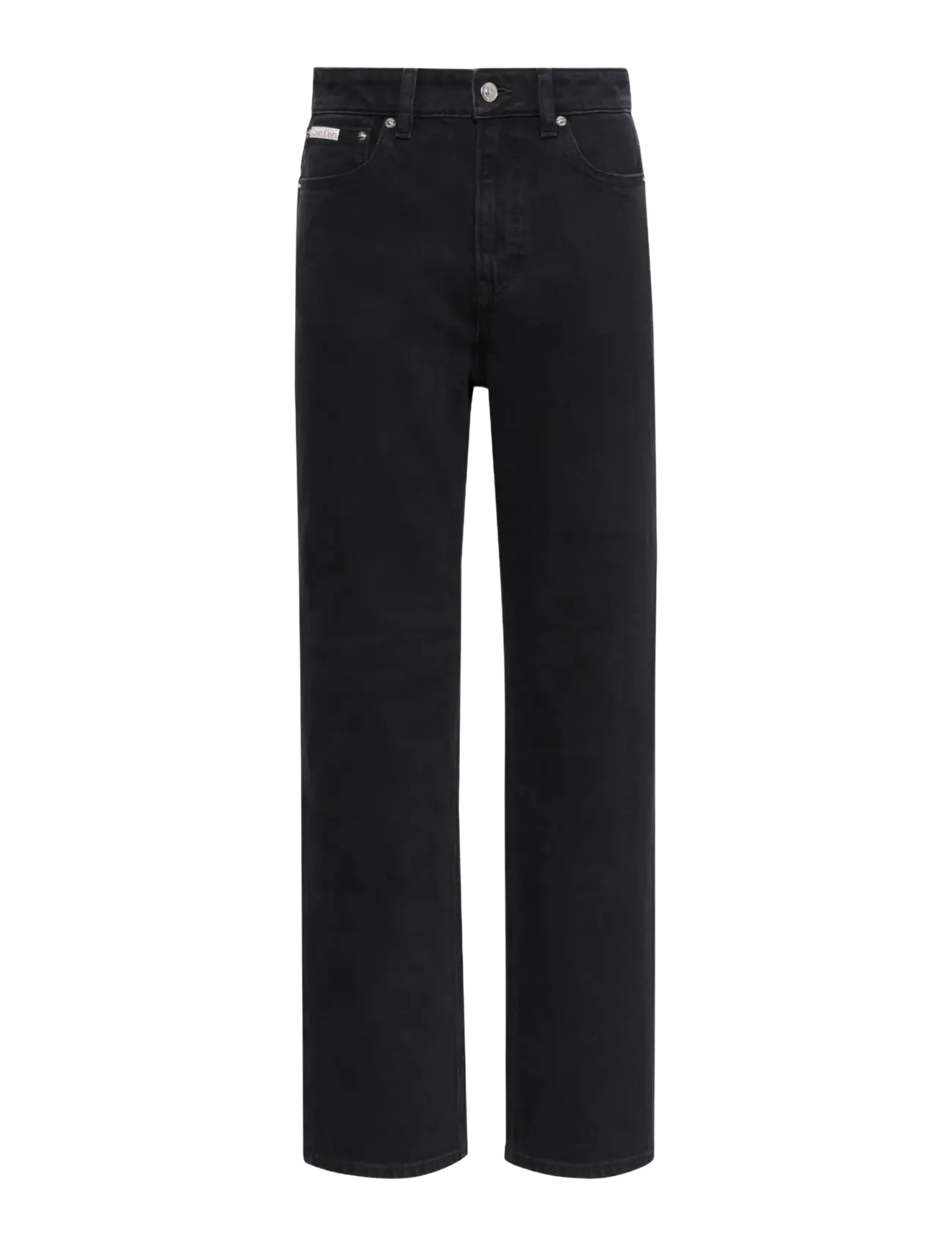 Calvin Klein Jeans - ARCHIVE HR SLIM WORN BLACK - worn black - 1
