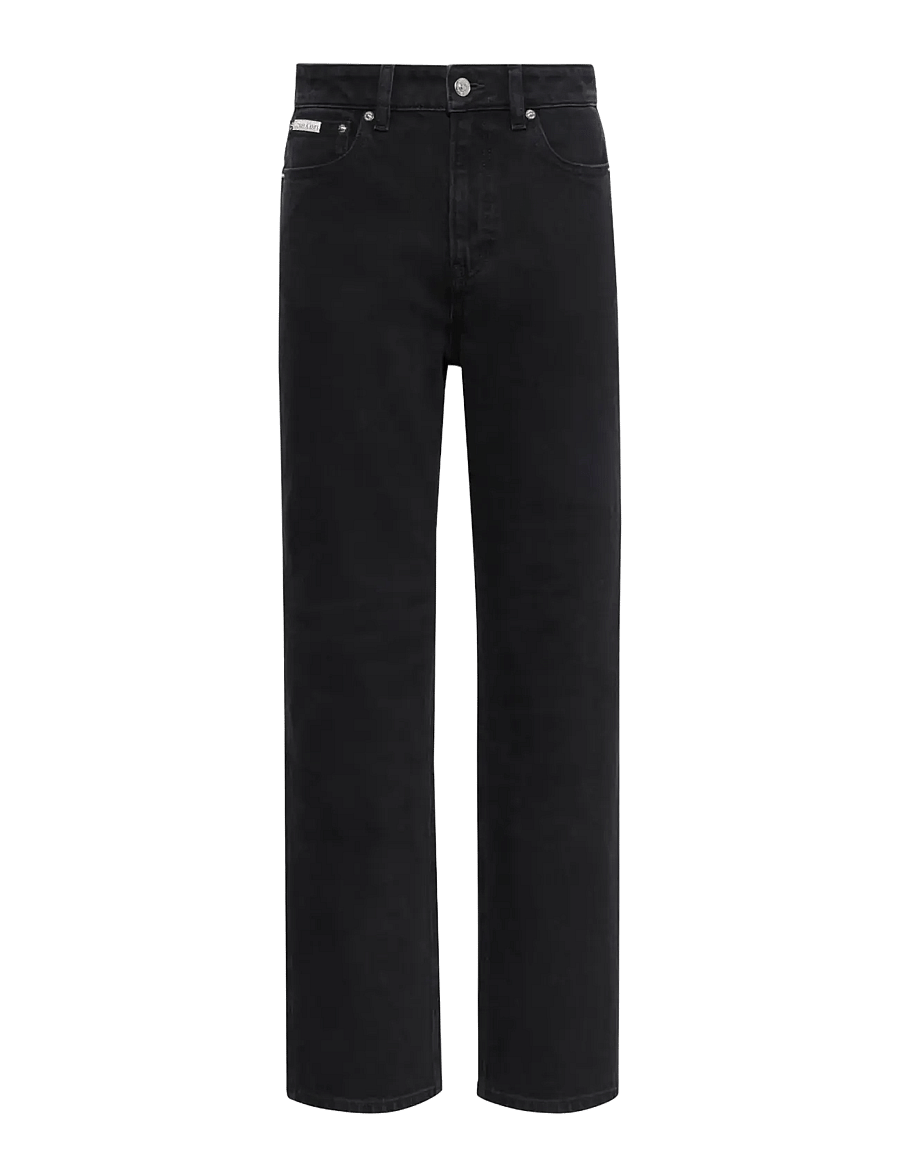 Calvin Klein Jeans - ARCHIVE HR SLIM WORN BLACK - raka jeans - worn black - 1