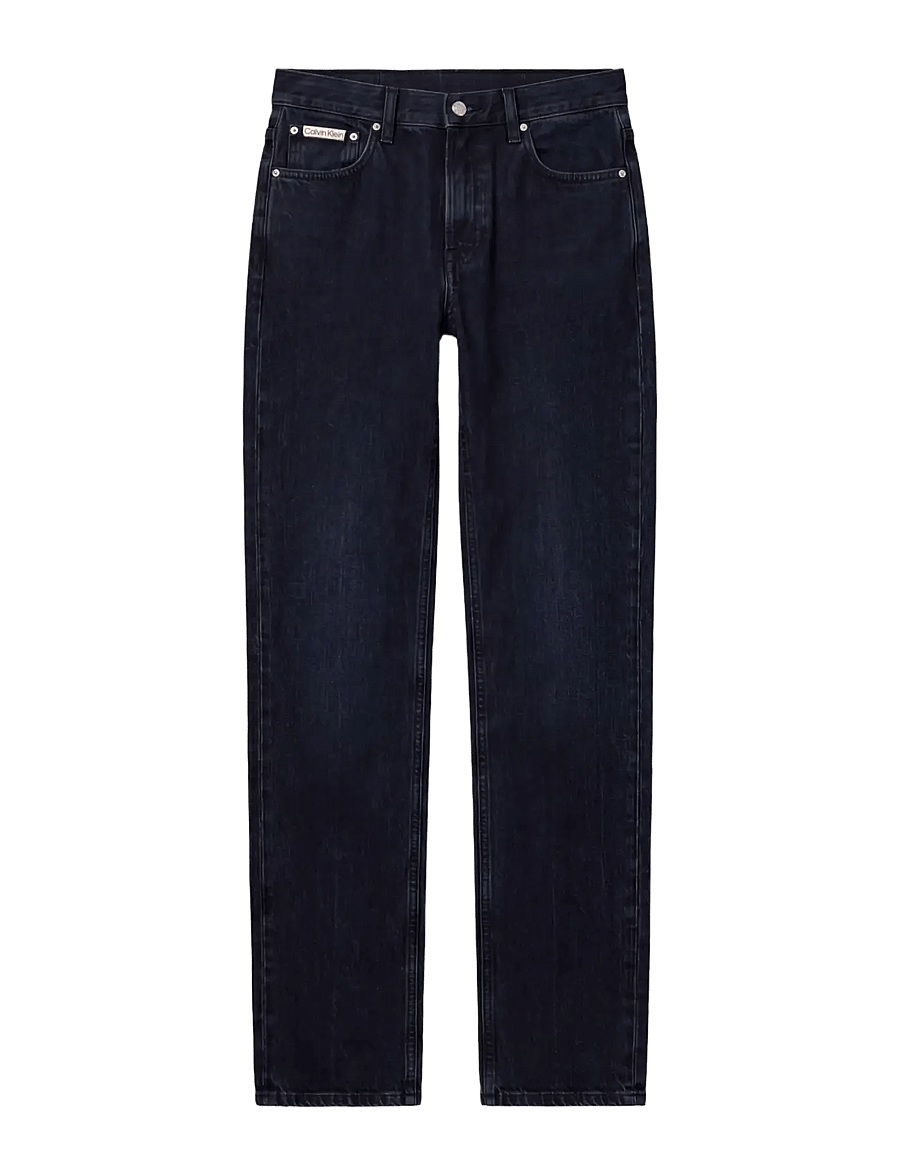 Calvin Klein Jeans - HIGH RISE STRAIGHT BLUE EBONY - raka jeans - blue ebony - 1