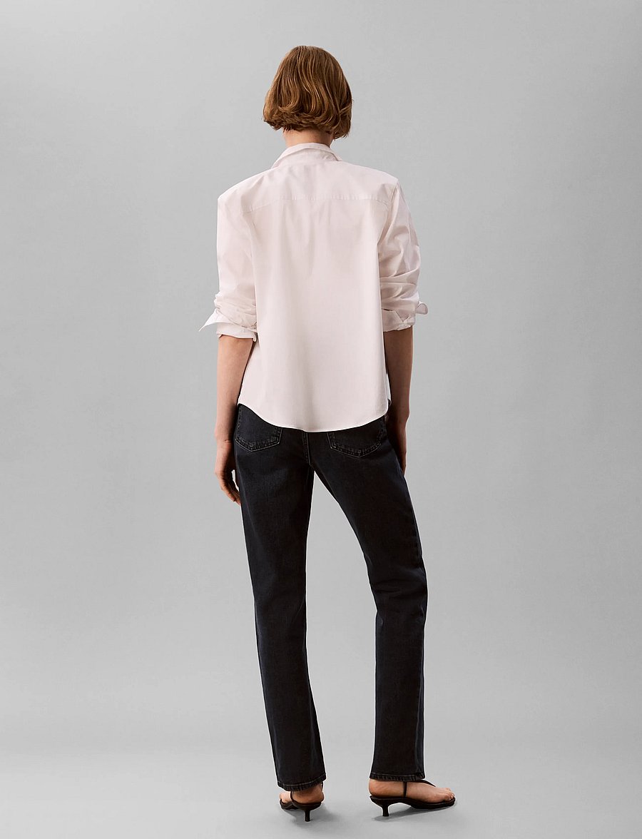 Calvin Klein Jeans - HIGH RISE STRAIGHT BLUE EBONY - raka jeans - blue ebony - 2