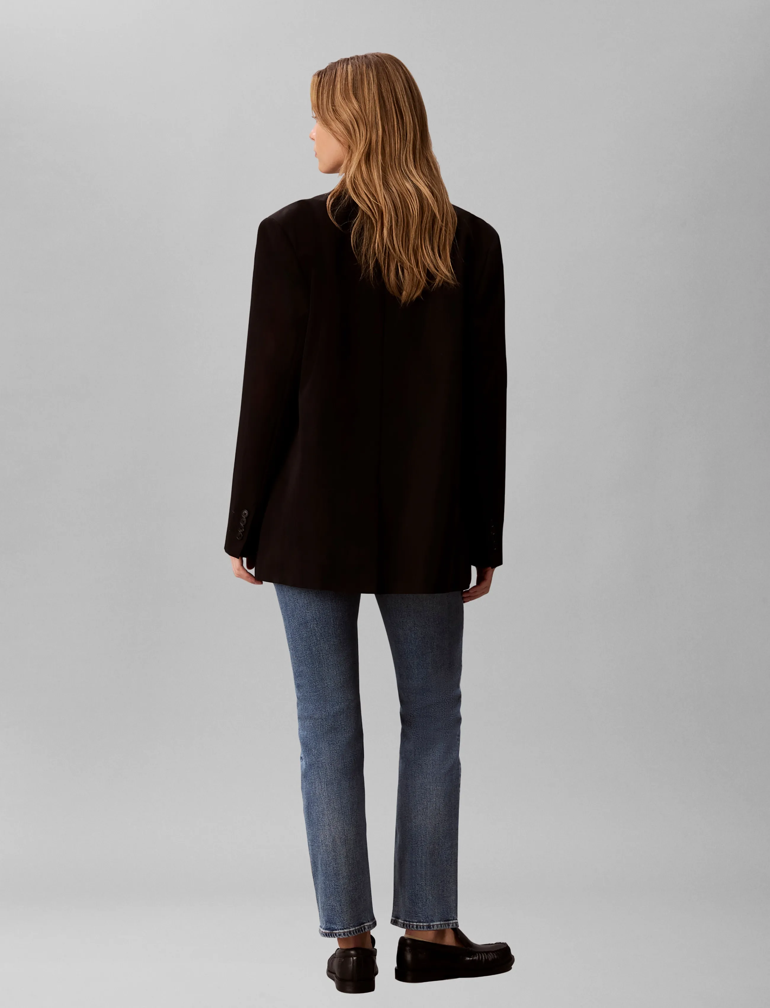 Calvin Klein Jeans - HIGH RISE STRAIGHT VINTAGE PORT - vintage port - 2