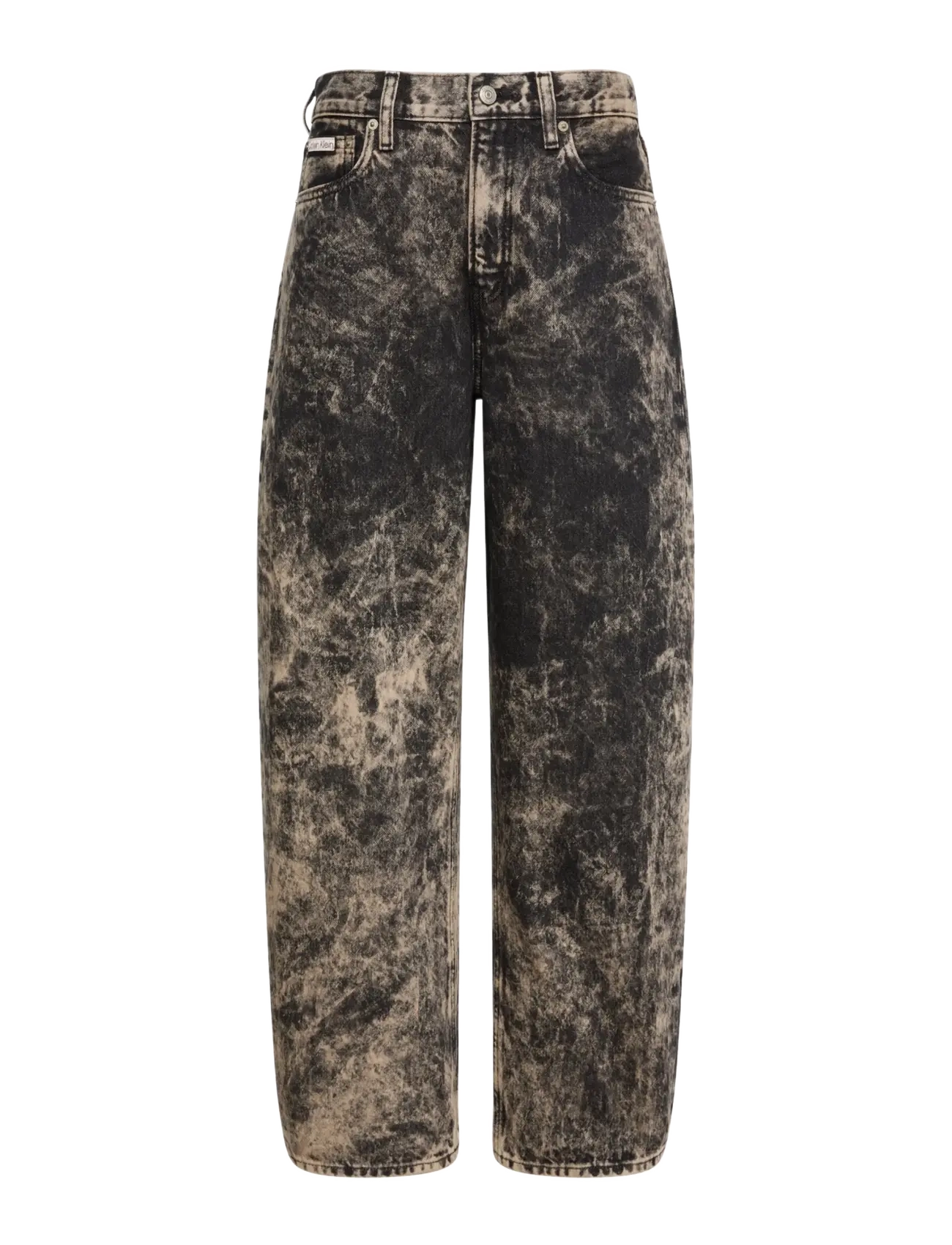Calvin Klein Jeans - RELAXED BARREL JEAN BLACK TOBACC - barrel-teksad - black tobacco - 1
